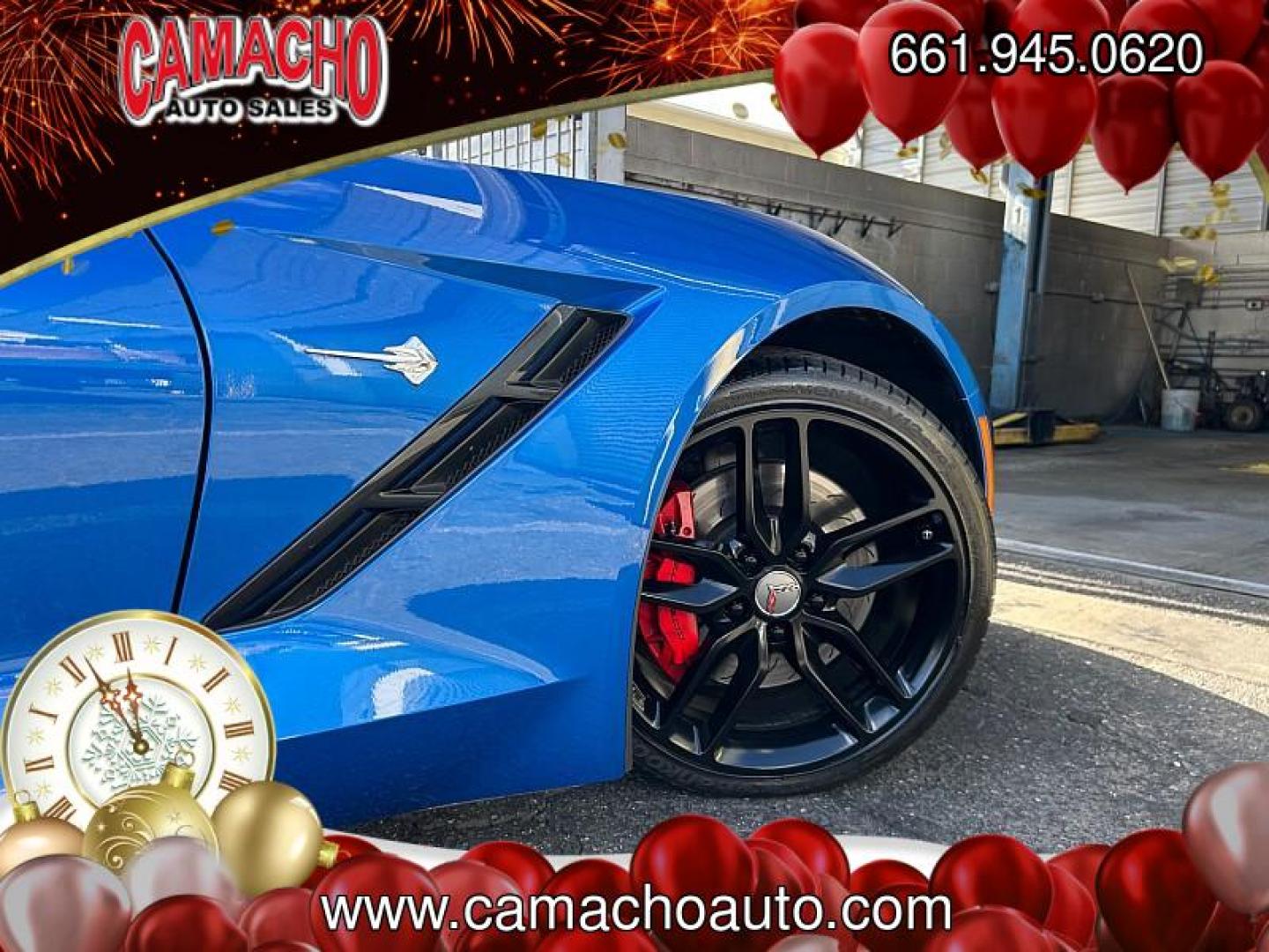 2015 BLUE Chevrolet Corvette (1G1YM2D78F5) with an V8 6.2 Liter engine, Automatic transmission, located at 412 Auto Vista Drive, Palmdale, CA, 93551, (661) 945-0620, 34.592636, -118.136681 - Photo#10