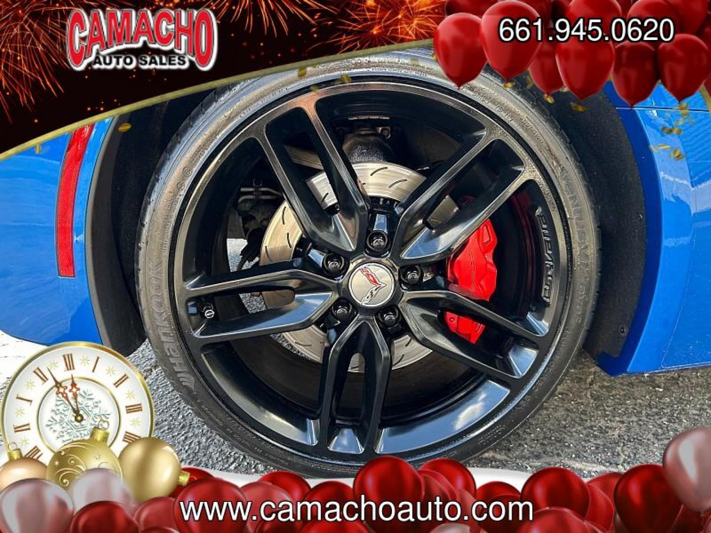 2015 BLUE Chevrolet Corvette (1G1YM2D78F5) with an V8 6.2 Liter engine, Automatic transmission, located at 412 Auto Vista Drive, Palmdale, CA, 93551, (661) 945-0620, 34.592636, -118.136681 - Photo#13