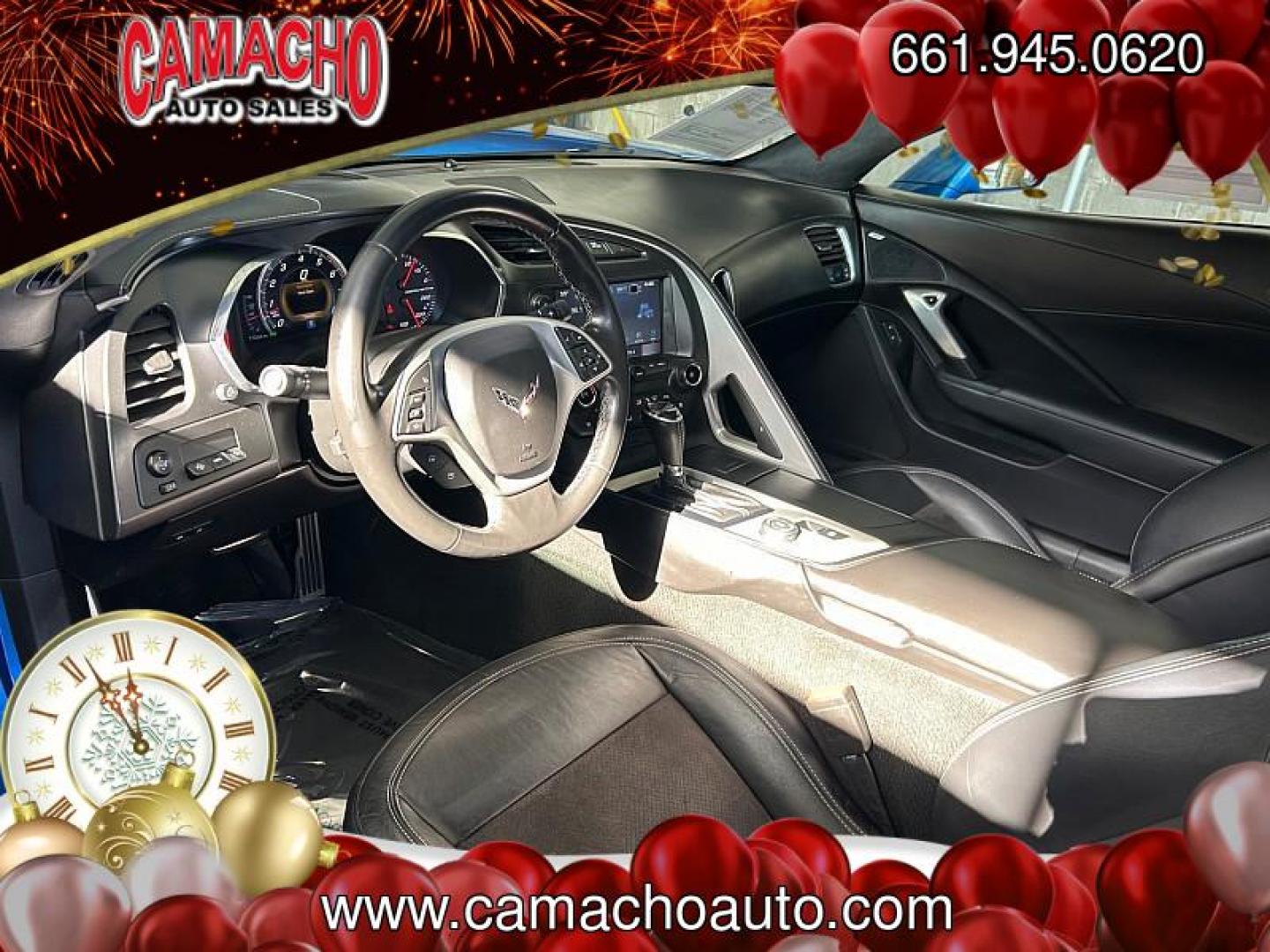2015 BLUE Chevrolet Corvette (1G1YM2D78F5) with an V8 6.2 Liter engine, Automatic transmission, located at 412 Auto Vista Drive, Palmdale, CA, 93551, (661) 945-0620, 34.592636, -118.136681 - Photo#17