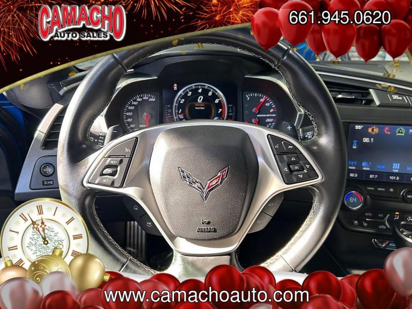 2015 BLUE Chevrolet Corvette (1G1YM2D78F5) with an V8 6.2 Liter engine, Automatic transmission, located at 412 Auto Vista Drive, Palmdale, CA, 93551, (661) 945-0620, 34.592636, -118.136681 - Photo#18