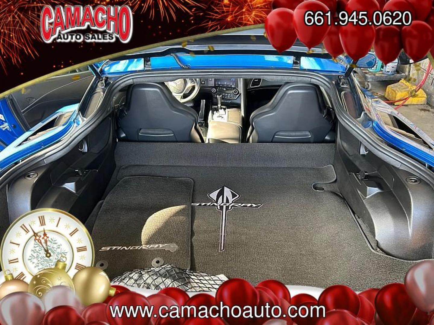 2015 BLUE Chevrolet Corvette (1G1YM2D78F5) with an V8 6.2 Liter engine, Automatic transmission, located at 412 Auto Vista Drive, Palmdale, CA, 93551, (661) 945-0620, 34.592636, -118.136681 - Photo#26