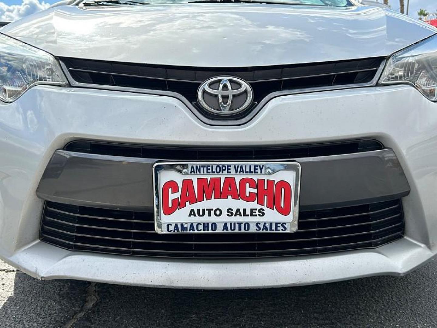 2016 SILVER Toyota Corolla (2T1BURHE4GC) with an 4-Cyl 1.8 Liter engine, Automatic CVTi-S transmission, located at 412 Auto Vista Drive, Palmdale, CA, 93551, (661) 945-0620, 34.592636, -118.136681 - Photo#21