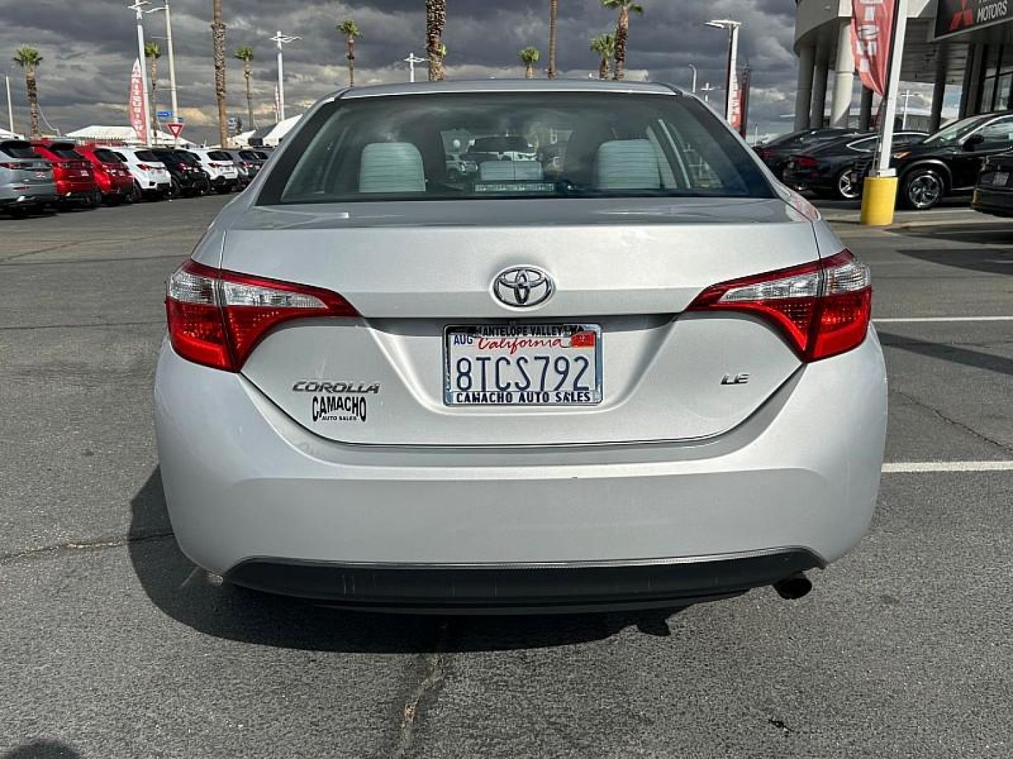 2016 SILVER Toyota Corolla (2T1BURHE4GC) with an 4-Cyl 1.8 Liter engine, Automatic CVTi-S transmission, located at 412 Auto Vista Drive, Palmdale, CA, 93551, (661) 945-0620, 34.592636, -118.136681 - Photo#28