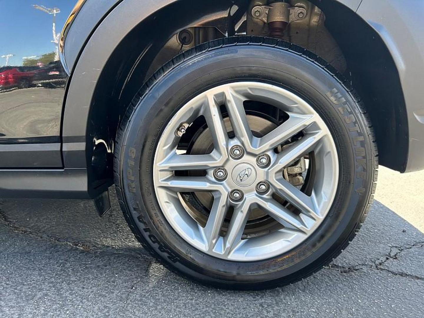 2023 BLACK Hyundai Kona (KM8K2CAB3PU) with an 4-Cyl 2.0 Liter engine, Automatic CVT transmission, located at 412 Auto Vista Drive, Palmdale, CA, 93551, (661) 945-0620, 34.592636, -118.136681 - Photo#9