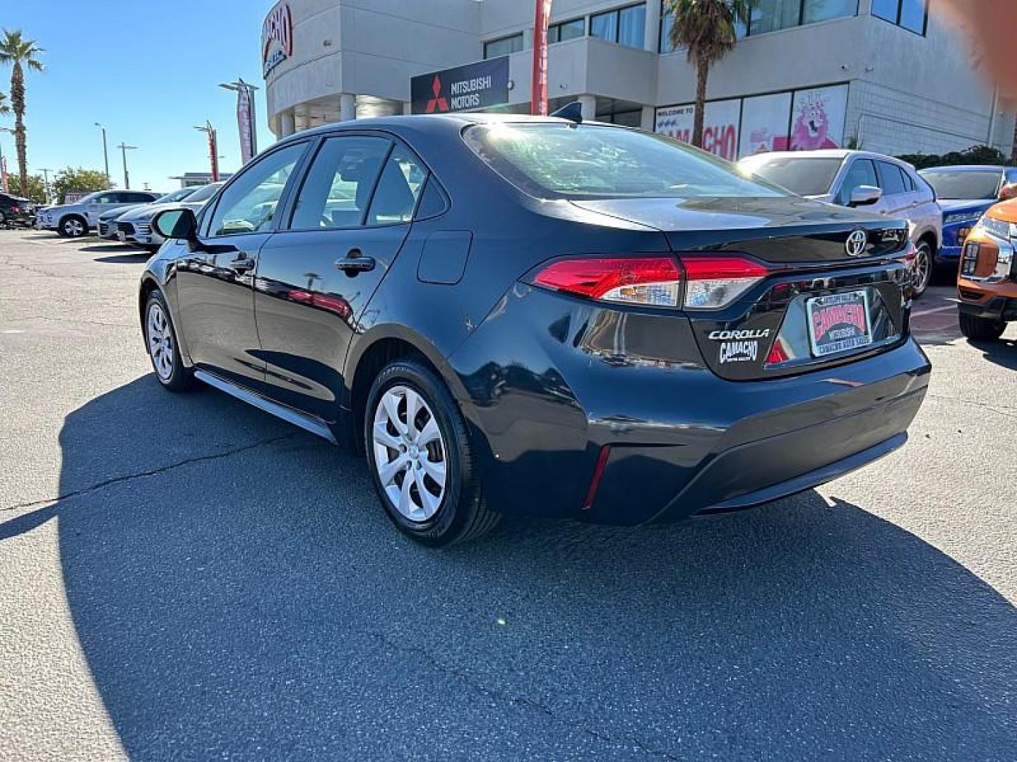 2022 BLACK Toyota Corolla (JTDEPMAE9NJ) with an 4-Cyl 1.8 Liter engine, Automatic CVTi-S transmission, located at 412 Auto Vista Drive, Palmdale, CA, 93551, (661) 945-0620, 34.592636, -118.136681 - Photo#4