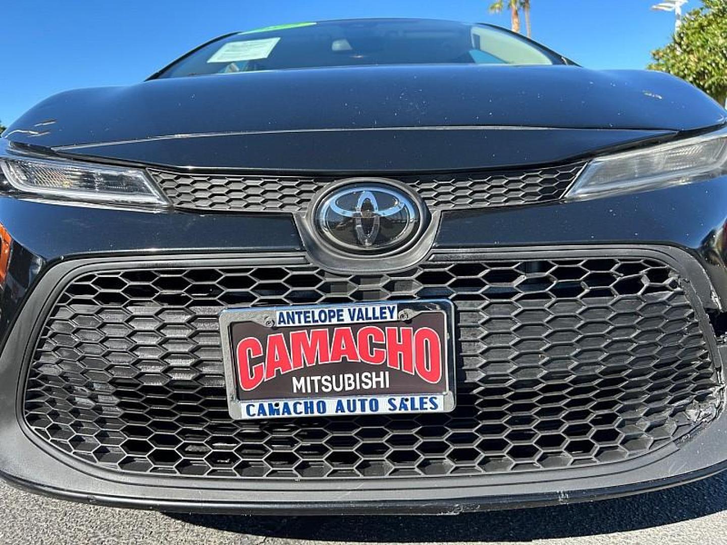 2022 BLACK Toyota Corolla (JTDEPMAE9NJ) with an 4-Cyl 1.8 Liter engine, Automatic CVTi-S transmission, located at 412 Auto Vista Drive, Palmdale, CA, 93551, (661) 945-0620, 34.592636, -118.136681 - Photo#9