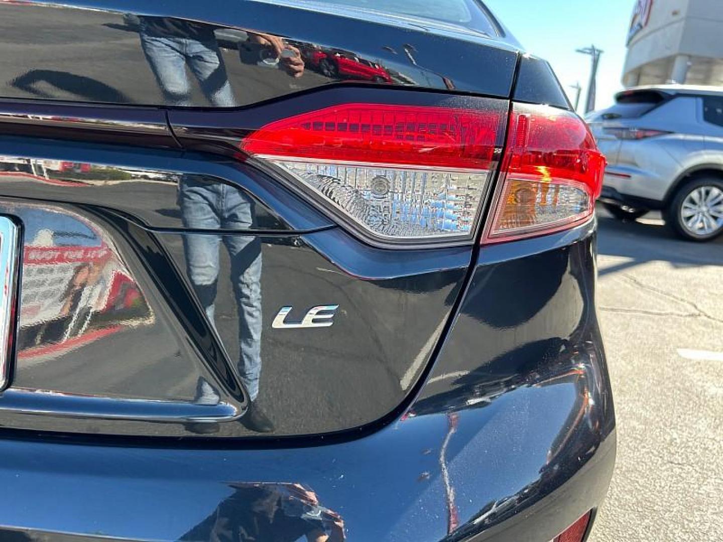 2022 BLACK Toyota Corolla (JTDEPMAE9NJ) with an 4-Cyl 1.8 Liter engine, Automatic CVTi-S transmission, located at 412 Auto Vista Drive, Palmdale, CA, 93551, (661) 945-0620, 34.592636, -118.136681 - Photo#13