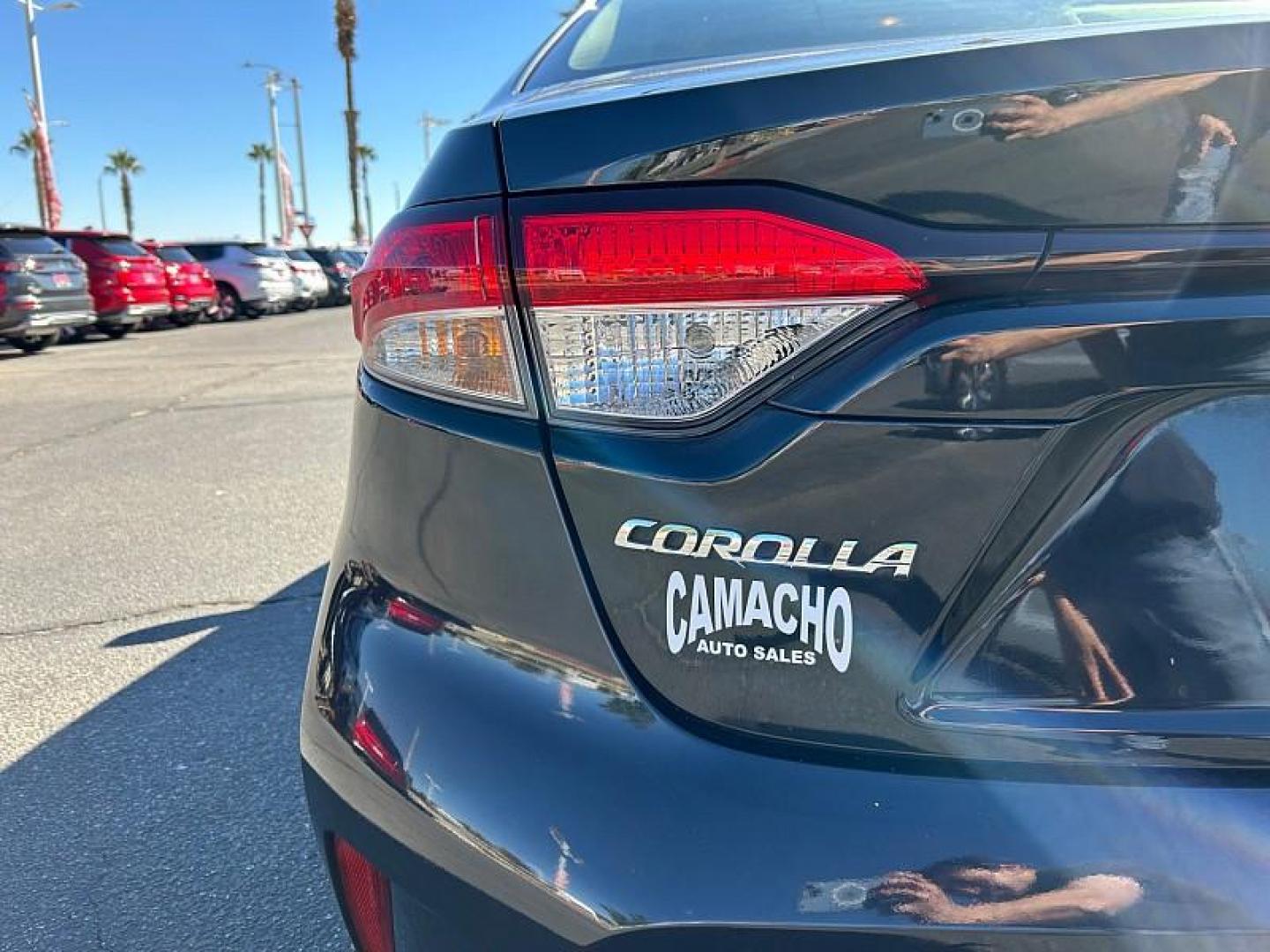 2022 BLACK Toyota Corolla (JTDEPMAE9NJ) with an 4-Cyl 1.8 Liter engine, Automatic CVTi-S transmission, located at 412 Auto Vista Drive, Palmdale, CA, 93551, (661) 945-0620, 34.592636, -118.136681 - Photo#14