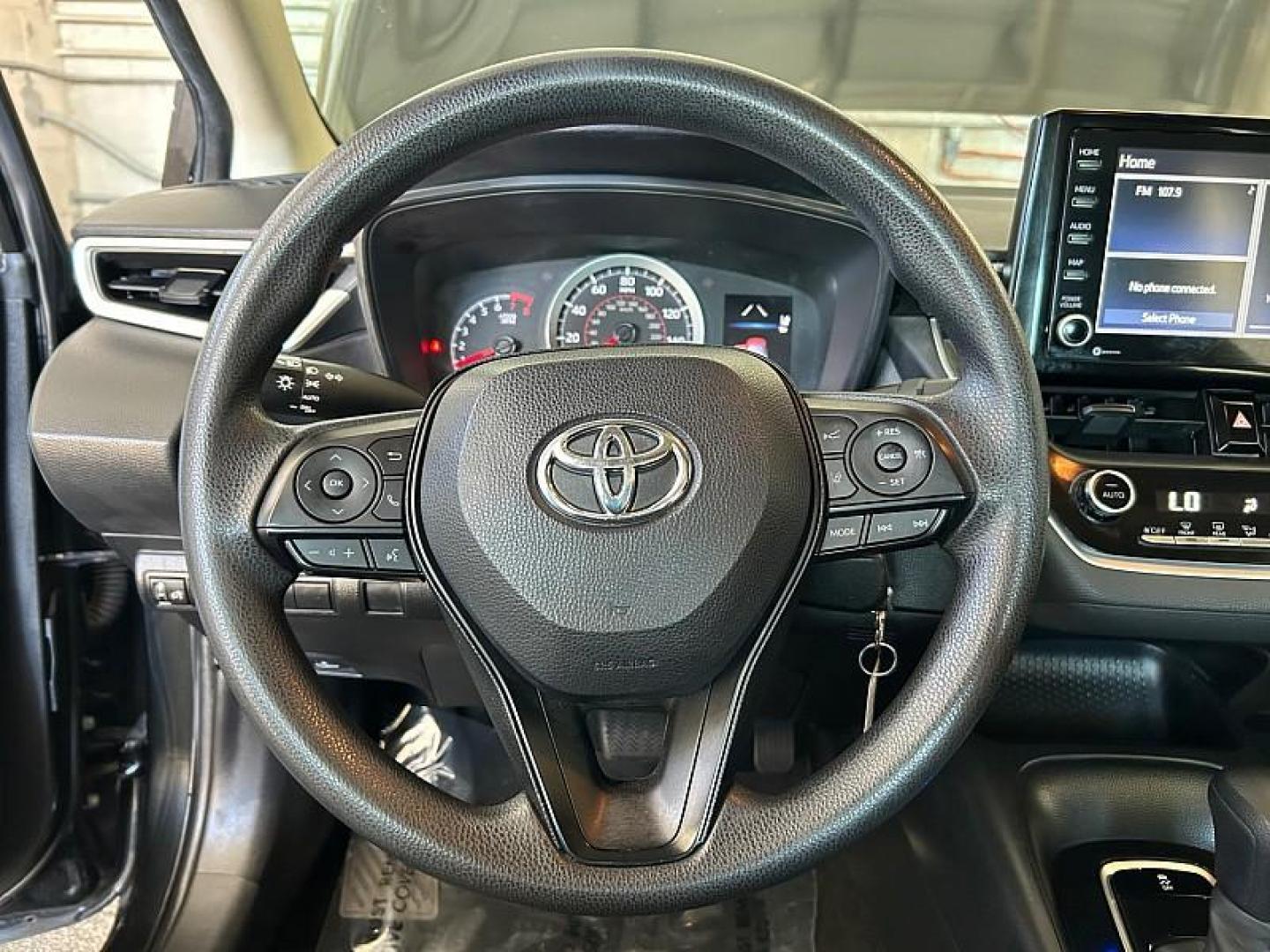 2022 BLACK Toyota Corolla (JTDEPMAE9NJ) with an 4-Cyl 1.8 Liter engine, Automatic CVTi-S transmission, located at 412 Auto Vista Drive, Palmdale, CA, 93551, (661) 945-0620, 34.592636, -118.136681 - Photo#20