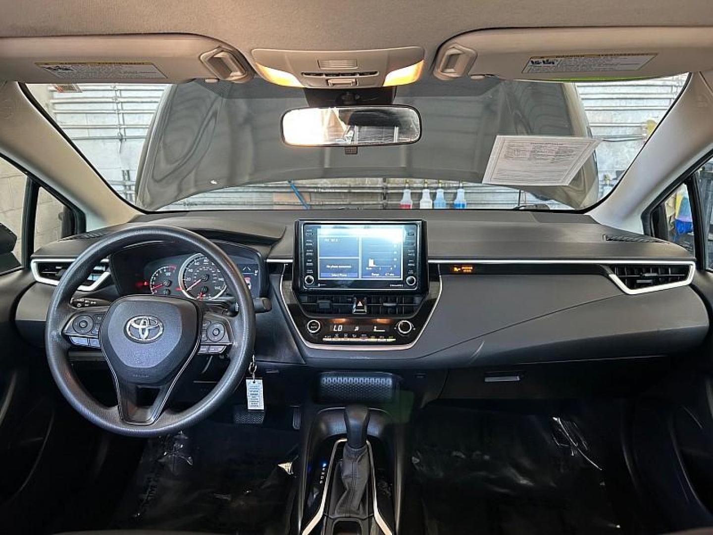 2022 BLACK Toyota Corolla (JTDEPMAE9NJ) with an 4-Cyl 1.8 Liter engine, Automatic CVTi-S transmission, located at 412 Auto Vista Drive, Palmdale, CA, 93551, (661) 945-0620, 34.592636, -118.136681 - Photo#21
