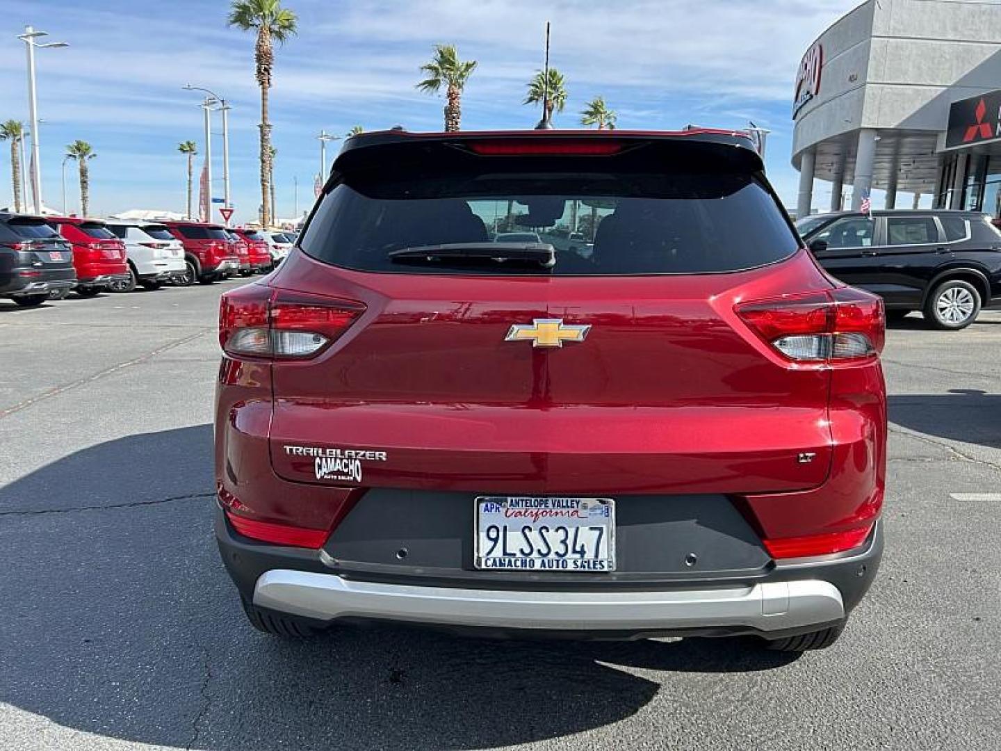 2024 RED Chevrolet Trailblazer (KL79MPS27RB) with an 3-Cyl Turbo 1.2 Liter engine, Automatic CVT transmission, located at 412 Auto Vista Drive, Palmdale, CA, 93551, (661) 945-0620, 34.592636, -118.136681 - Photo#1