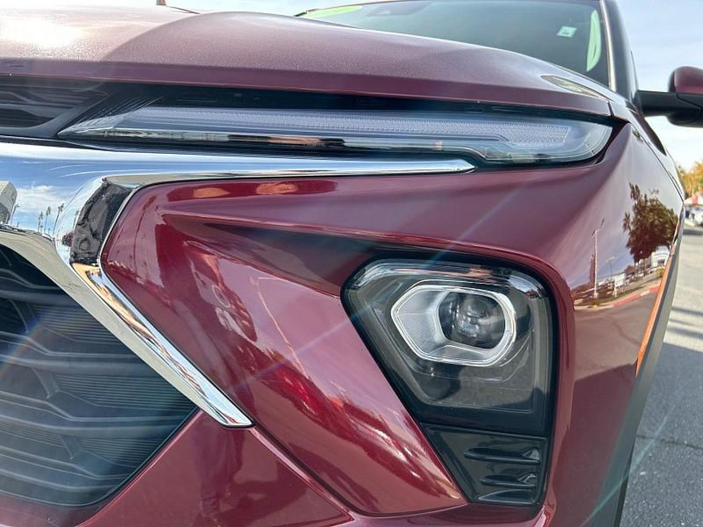 2024 RED Chevrolet Trailblazer (KL79MPS27RB) with an 3-Cyl Turbo 1.2 Liter engine, Automatic CVT transmission, located at 412 Auto Vista Drive, Palmdale, CA, 93551, (661) 945-0620, 34.592636, -118.136681 - Photo#7