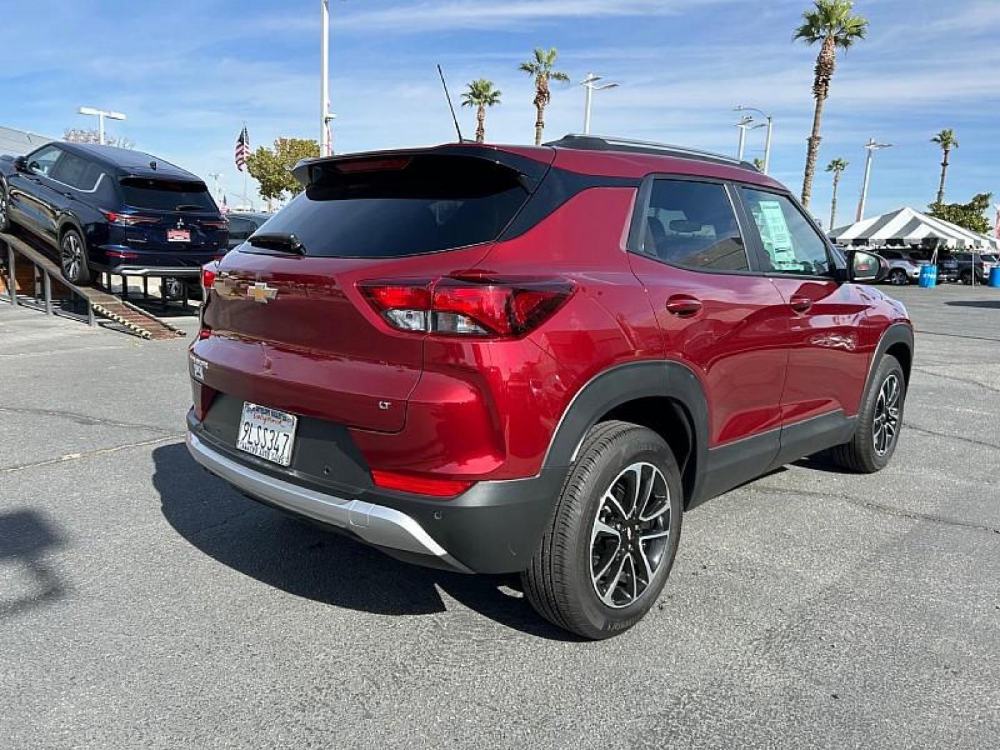 2024 RED Chevrolet Trailblazer (KL79MPS27RB) with an 3-Cyl Turbo 1.2 Liter engine, Automatic CVT transmission, located at 412 Auto Vista Drive, Palmdale, CA, 93551, (661) 945-0620, 34.592636, -118.136681 - Photo#10