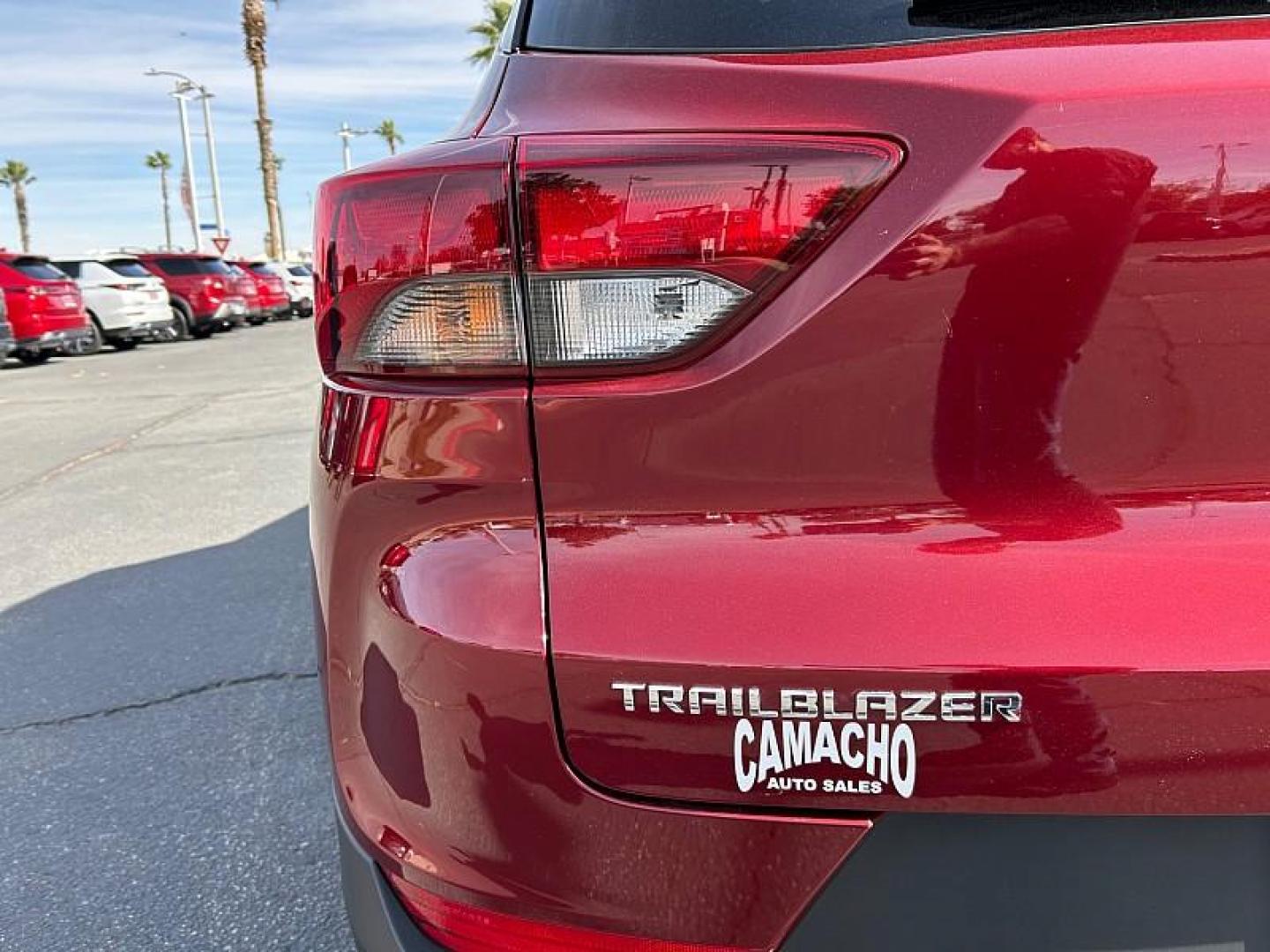 2024 RED Chevrolet Trailblazer (KL79MPS27RB) with an 3-Cyl Turbo 1.2 Liter engine, Automatic CVT transmission, located at 412 Auto Vista Drive, Palmdale, CA, 93551, (661) 945-0620, 34.592636, -118.136681 - Photo#11