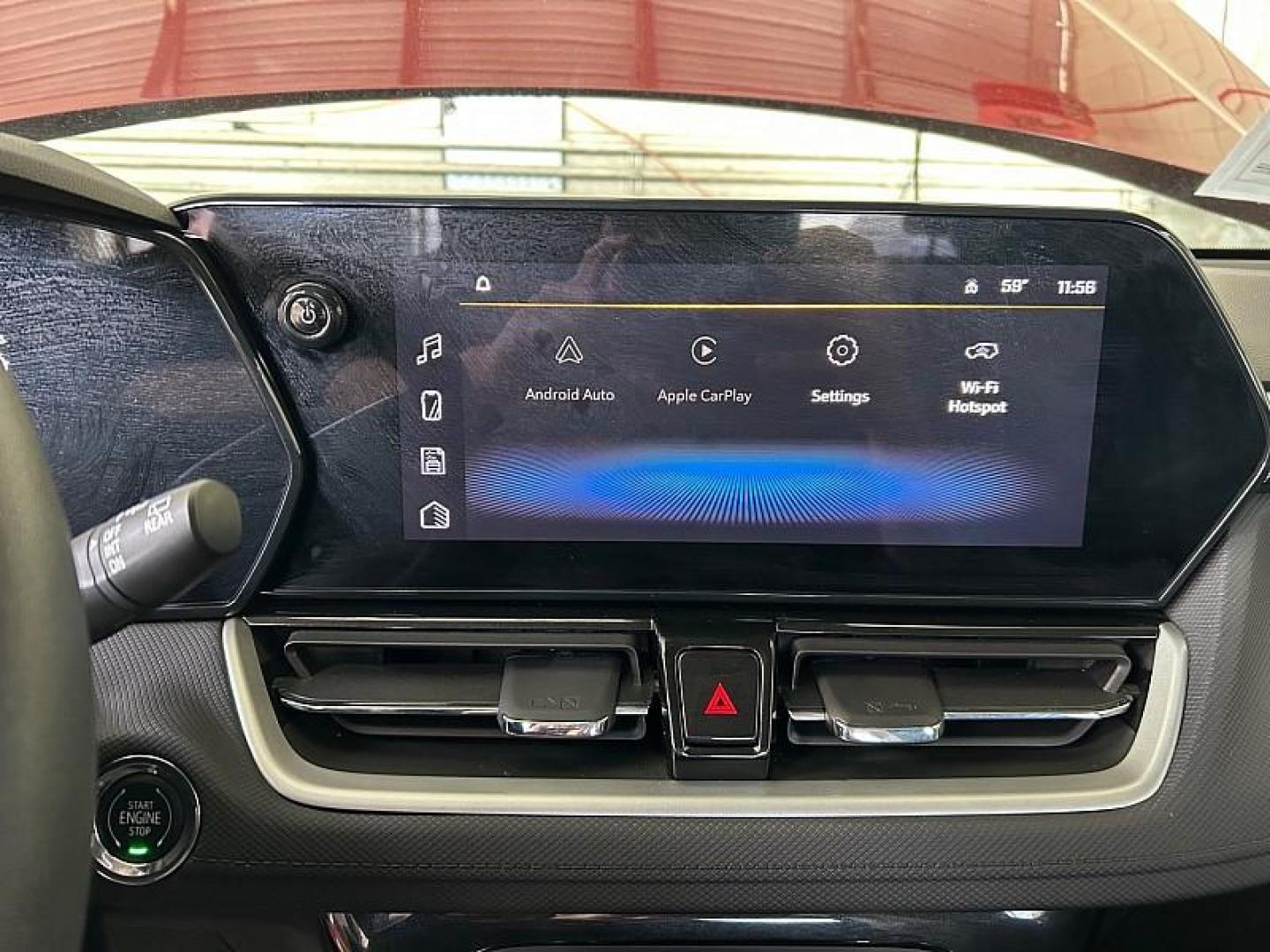 2024 RED Chevrolet Trailblazer (KL79MPS27RB) with an 3-Cyl Turbo 1.2 Liter engine, Automatic CVT transmission, located at 412 Auto Vista Drive, Palmdale, CA, 93551, (661) 945-0620, 34.592636, -118.136681 - Photo#20