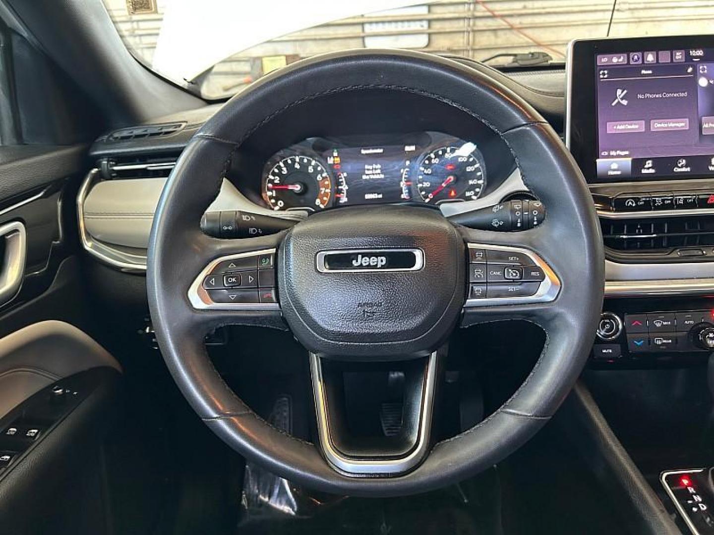 2023 WHITE Jeep Compass (3C4NJDCN1PT) with an 4-Cyl Turbo 2.0 Liter engine, Automatic 8-Spd transmission, located at 412 Auto Vista Drive, Palmdale, CA, 93551, (661) 945-0620, 34.592636, -118.136681 - Photo#6