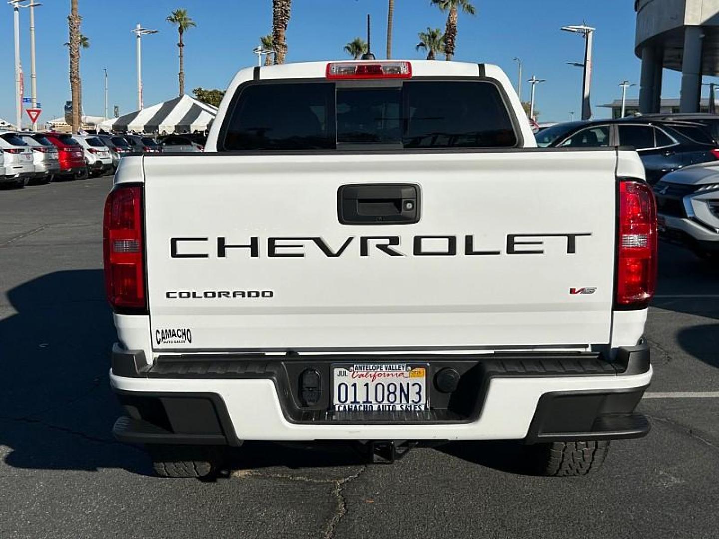 2022 WHITE CHEVROLET COLORADO (1GCGSCEN8N1) , located at 412 Auto Vista Drive, Palmdale, CA, 93551, (661) 945-0620, 34.592636, -118.136681 - Photo#3