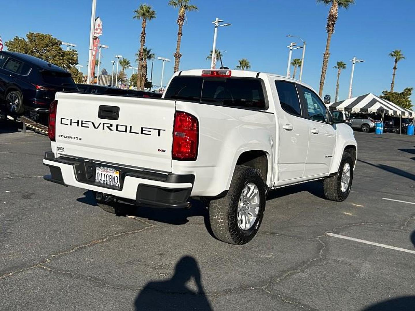 2022 WHITE CHEVROLET COLORADO (1GCGSCEN8N1) , located at 412 Auto Vista Drive, Palmdale, CA, 93551, (661) 945-0620, 34.592636, -118.136681 - Photo#6