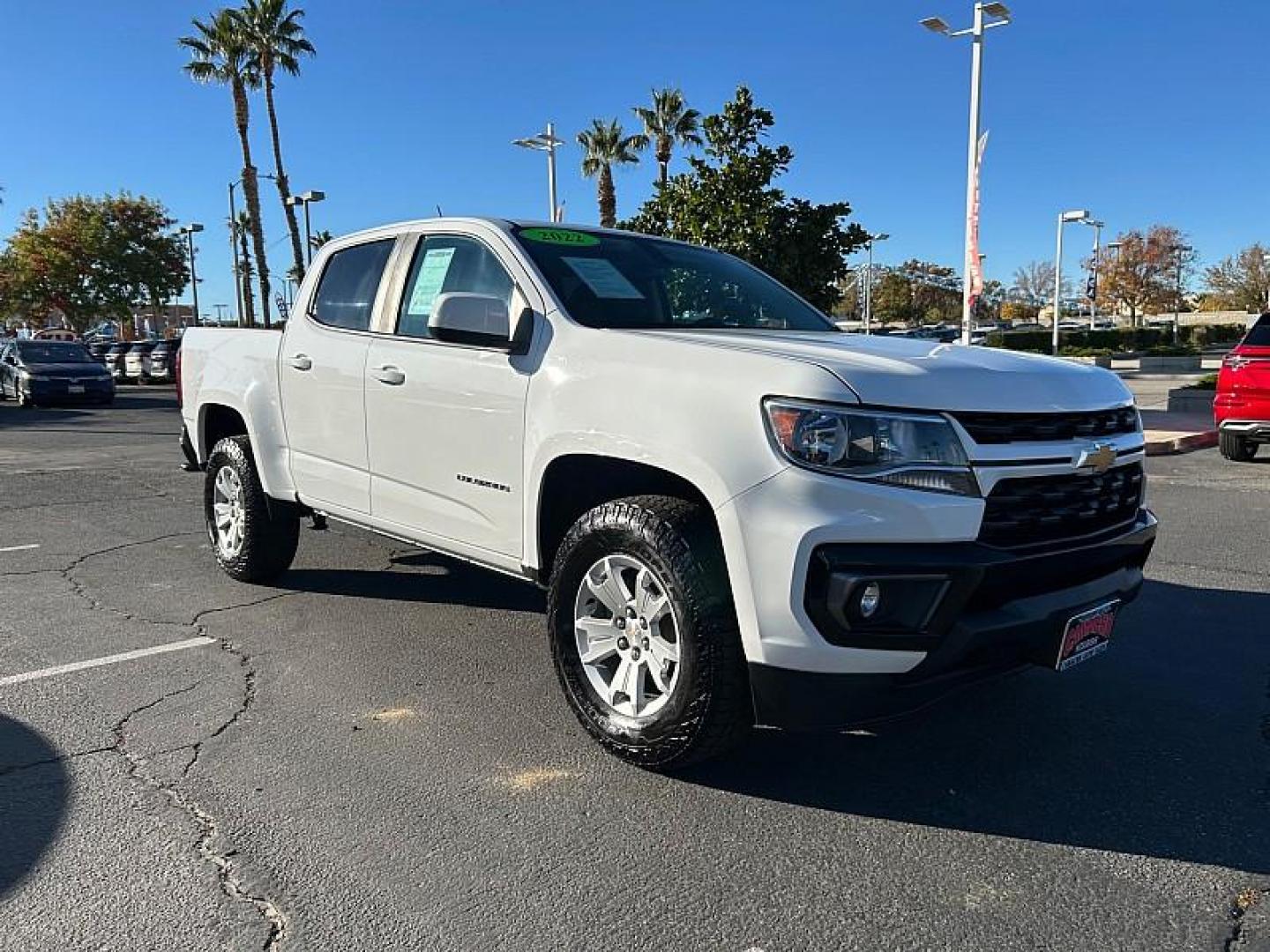 2022 WHITE CHEVROLET COLORADO (1GCGSCEN8N1) , located at 412 Auto Vista Drive, Palmdale, CA, 93551, (661) 945-0620, 34.592636, -118.136681 - Photo#8