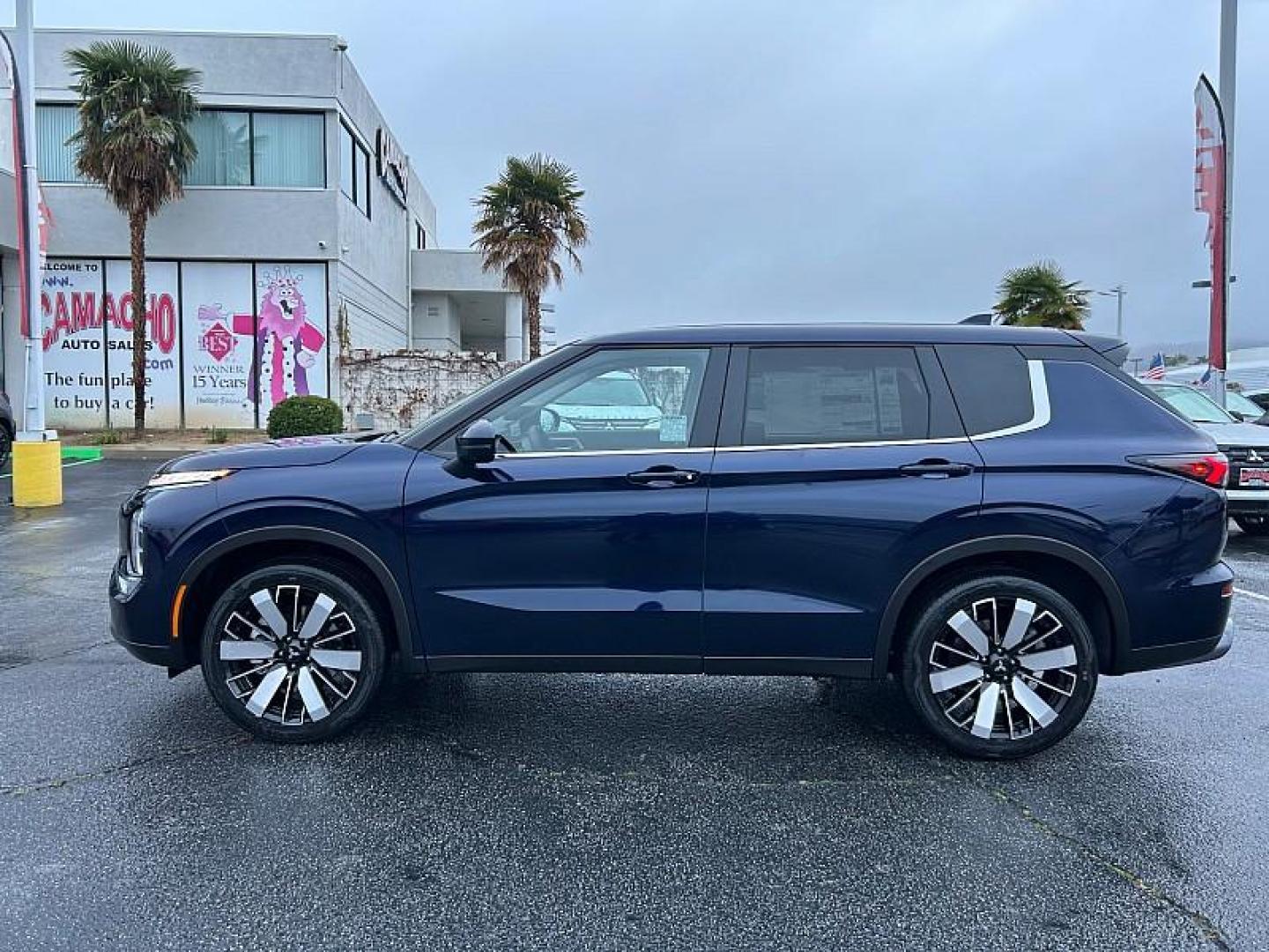 2023 BLUE Mitsubishi Outlander Sport (JA4ARUAU3PU) with an 4-Cyl 2.0 Liter engine, Automatic CVT transmission, located at 412 Auto Vista Drive, Palmdale, CA, 93551, (661) 945-0620, 34.592636, -118.136681 - Photo#7
