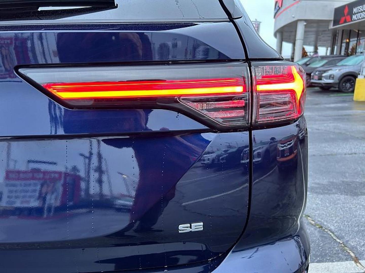 2023 BLUE Mitsubishi Outlander Sport (JA4ARUAU3PU) with an 4-Cyl 2.0 Liter engine, Automatic CVT transmission, located at 412 Auto Vista Drive, Palmdale, CA, 93551, (661) 945-0620, 34.592636, -118.136681 - Photo#12