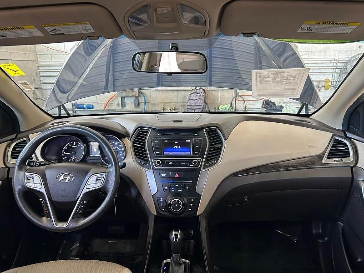 2018 BLUE Hyundai Santa Fe Sport (5XYZTDLB1JG) with an 4-Cyl GDI 2.4 Liter engine, Automatic 6-Spd w/Shiftronic transmission, located at 412 Auto Vista Drive, Palmdale, CA, 93551, (661) 945-0620, 34.592636, -118.136681 - Photo#13