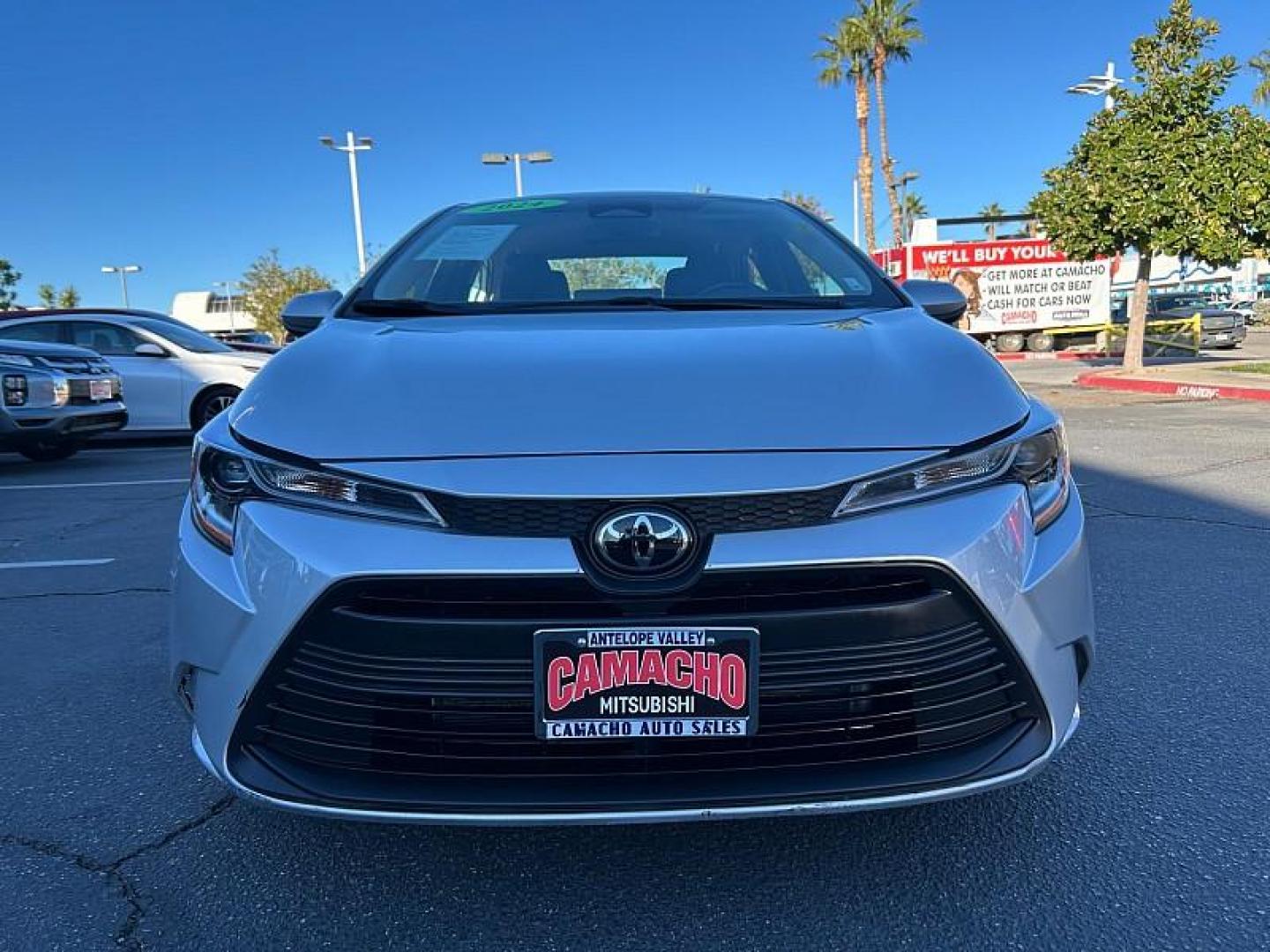 2024 SILVER Toyota Corolla (5YFB4MDE7RP) with an 4-Cyl 2.0 Liter engine, Automatic CVT transmission, located at 412 Auto Vista Drive, Palmdale, CA, 93551, (661) 945-0620, 34.592636, -118.136681 - Photo#7