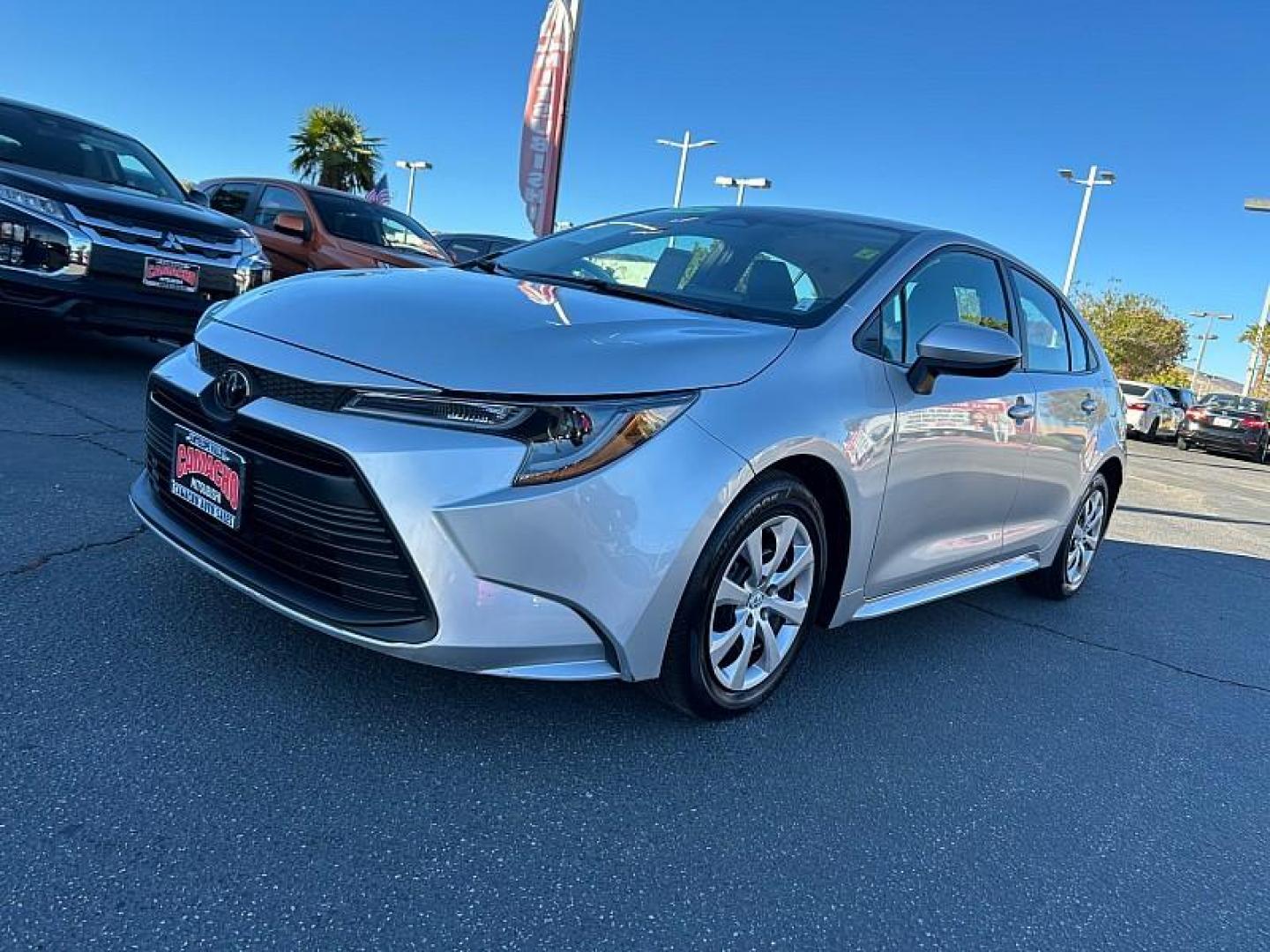 2024 SILVER Toyota Corolla (5YFB4MDE7RP) with an 4-Cyl 2.0 Liter engine, Automatic CVT transmission, located at 412 Auto Vista Drive, Palmdale, CA, 93551, (661) 945-0620, 34.592636, -118.136681 - Photo#6