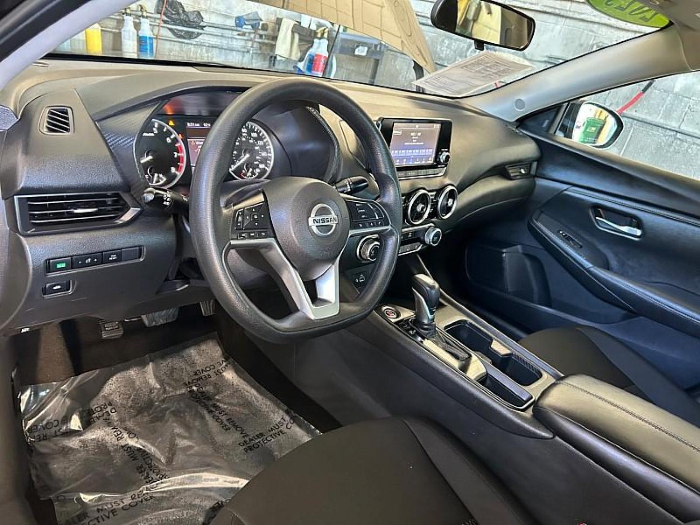 2023 BLACK Nissan Sentra (3N1AB8BV3PY) with an 4-Cyl 2.0 Liter engine, Automatic CVT w/Xtronic transmission, located at 412 Auto Vista Drive, Palmdale, CA, 93551, (661) 945-0620, 34.592636, -118.136681 - Photo#13