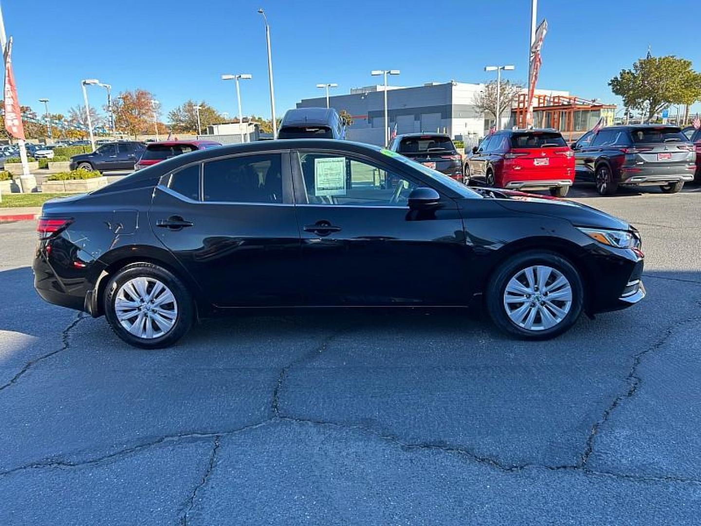 2023 BLACK Nissan Sentra (3N1AB8BV3PY) with an 4-Cyl 2.0 Liter engine, Automatic CVT w/Xtronic transmission, located at 412 Auto Vista Drive, Palmdale, CA, 93551, (661) 945-0620, 34.592636, -118.136681 - Photo#21