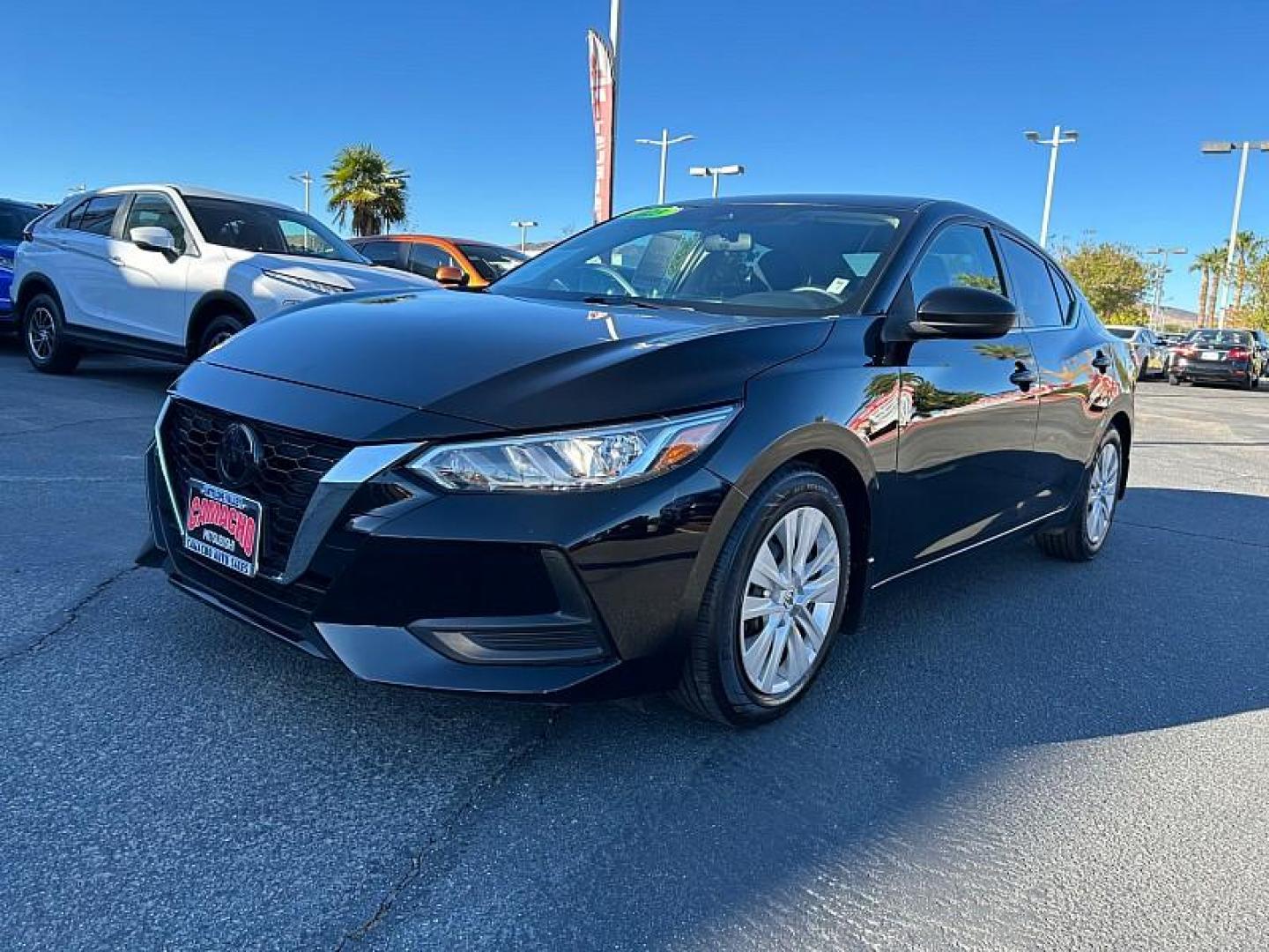 2023 BLACK Nissan Sentra (3N1AB8BV3PY) with an 4-Cyl 2.0 Liter engine, Automatic CVT w/Xtronic transmission, located at 412 Auto Vista Drive, Palmdale, CA, 93551, (661) 945-0620, 34.592636, -118.136681 - Photo#26