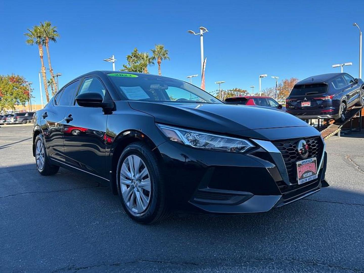 2023 BLACK Nissan Sentra (3N1AB8BV3PY) with an 4-Cyl 2.0 Liter engine, Automatic CVT w/Xtronic transmission, located at 412 Auto Vista Drive, Palmdale, CA, 93551, (661) 945-0620, 34.592636, -118.136681 - Photo#32