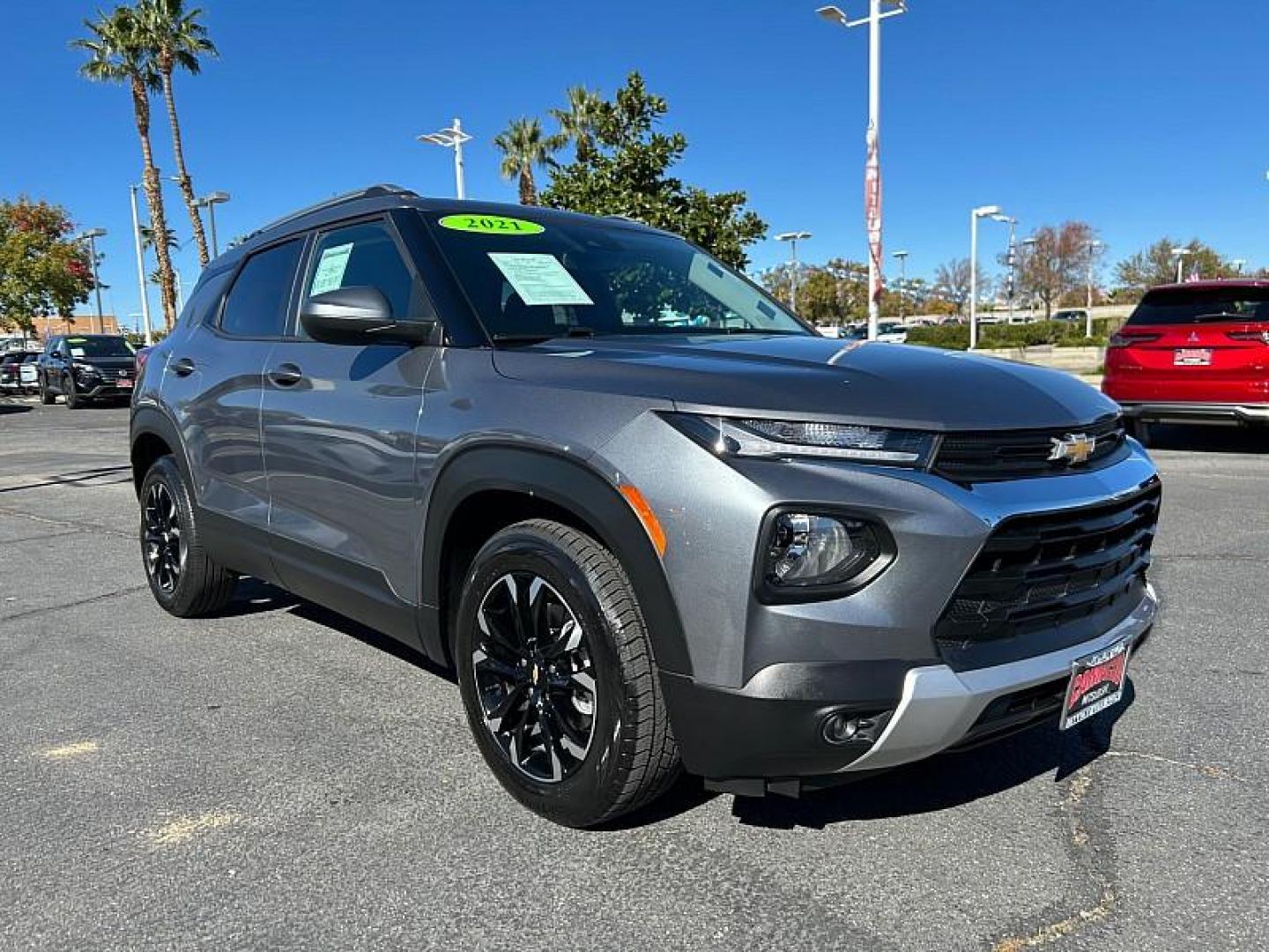 2021 GRAY Chevrolet Trailblazer (KL79MPSL0MB) , Automatic CVT transmission, located at 412 Auto Vista Drive, Palmdale, CA, 93551, (661) 945-0620, 34.592636, -118.136681 - Photo#0
