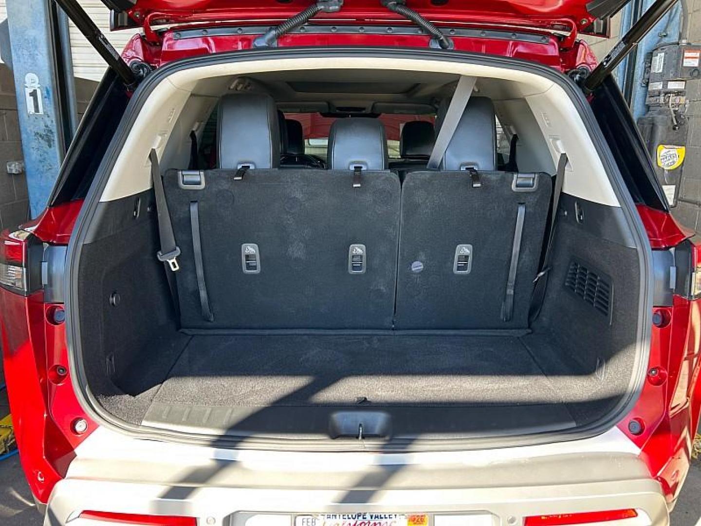 2023 BURGUNDY Nissan Pathfinder (5N1DR3CB8PC) with an V6 3.5 Liter engine, Automatic 9-Spd transmission, located at 412 Auto Vista Drive, Palmdale, CA, 93551, (661) 945-0620, 34.592636, -118.136681 - Photo#34