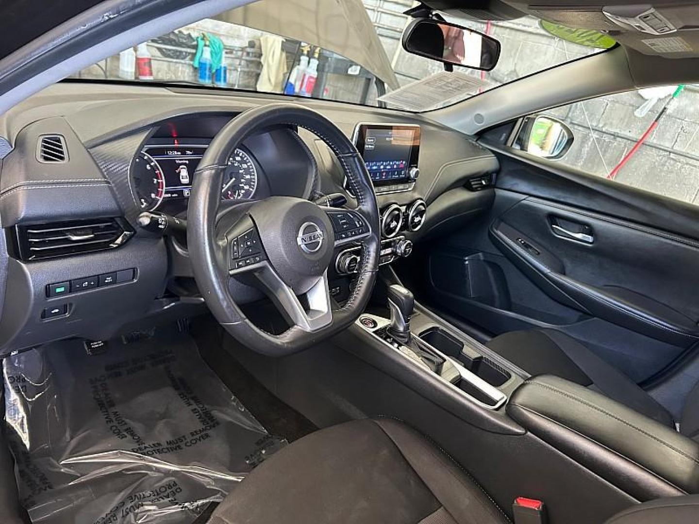 2023 BLACK Nissan Sentra (3N1AB8CV7PY) with an 4-Cyl 2.0 Liter engine, Automatic CVT w/Xtronic transmission, located at 412 Auto Vista Drive, Palmdale, CA, 93551, (661) 945-0620, 34.592636, -118.136681 - Photo#13