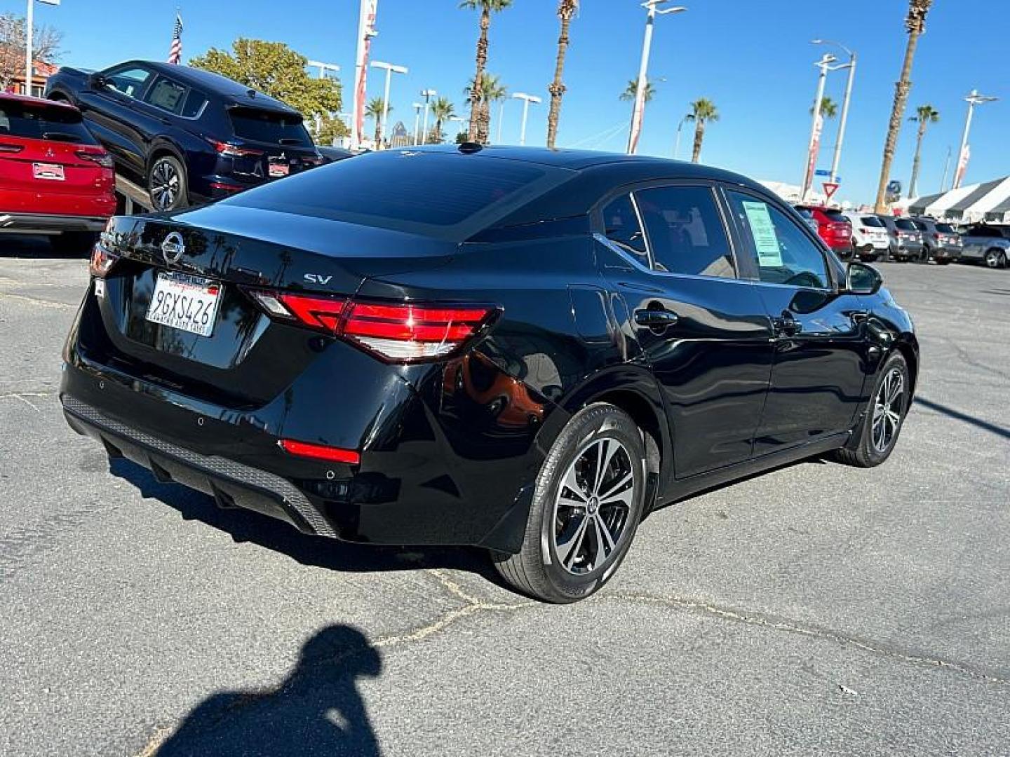 2023 BLACK Nissan Sentra (3N1AB8CV7PY) with an 4-Cyl 2.0 Liter engine, Automatic CVT w/Xtronic transmission, located at 412 Auto Vista Drive, Palmdale, CA, 93551, (661) 945-0620, 34.592636, -118.136681 - Photo#8