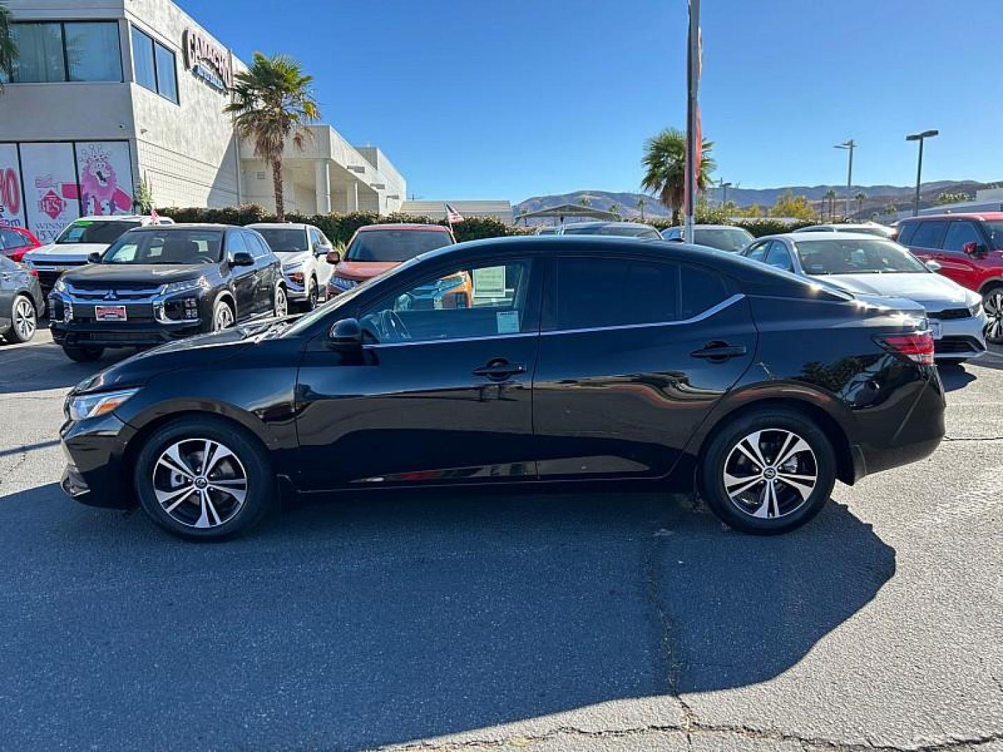 2023 BLACK Nissan Sentra (3N1AB8CV7PY) with an 4-Cyl 2.0 Liter engine, Automatic CVT w/Xtronic transmission, located at 412 Auto Vista Drive, Palmdale, CA, 93551, (661) 945-0620, 34.592636, -118.136681 - Photo#3