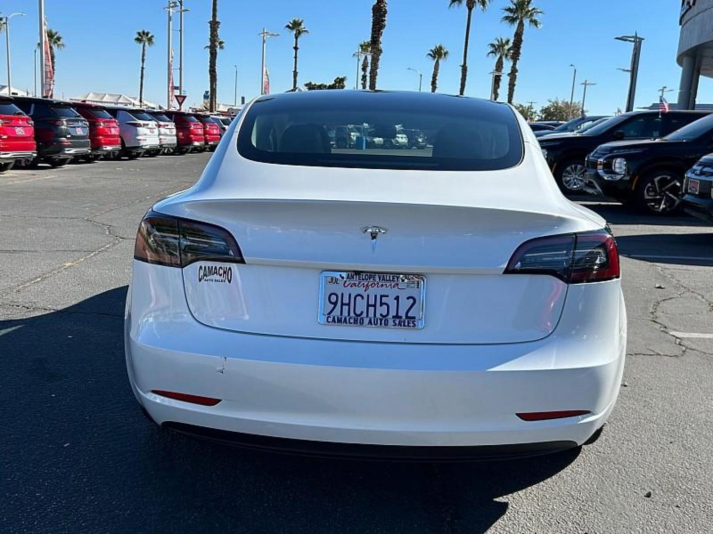 2023 WHITE Tesla Model 3 (5YJ3E1EA5PF) with an AC Electric Motor engine, Single-Speed Fixed Gear transmission, located at 412 Auto Vista Drive, Palmdale, CA, 93551, (661) 945-0620, 34.592636, -118.136681 - Photo#7