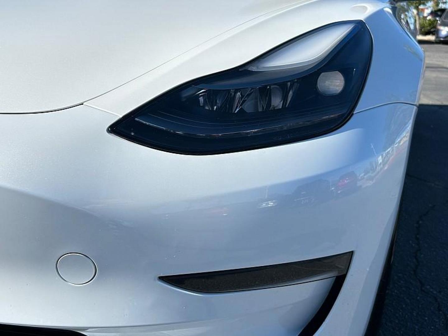 2023 WHITE Tesla Model 3 (5YJ3E1EA5PF) with an AC Electric Motor engine, Single-Speed Fixed Gear transmission, located at 412 Auto Vista Drive, Palmdale, CA, 93551, (661) 945-0620, 34.592636, -118.136681 - Photo#2