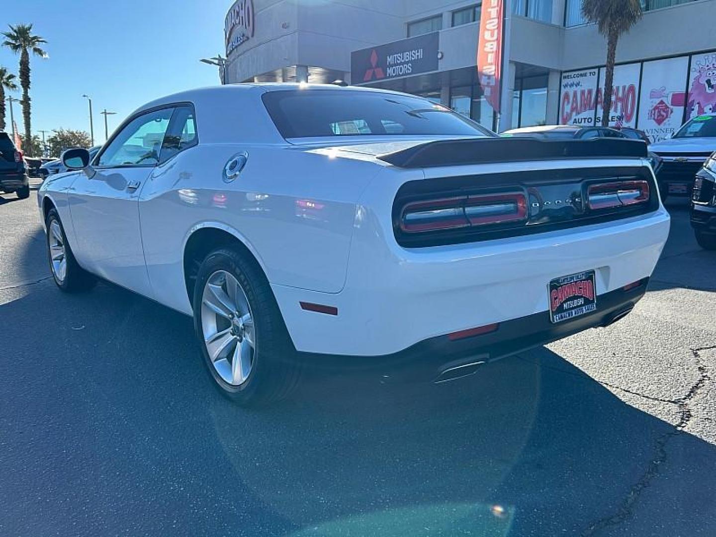 2023 WHITE Dodge Challenger (2C3CDZAG3PH) with an V6 3.6 Liter engine, Automatic 8-Spd transmission, located at 412 Auto Vista Drive, Palmdale, CA, 93551, (661) 945-0620, 34.592636, -118.136681 - Photo#7