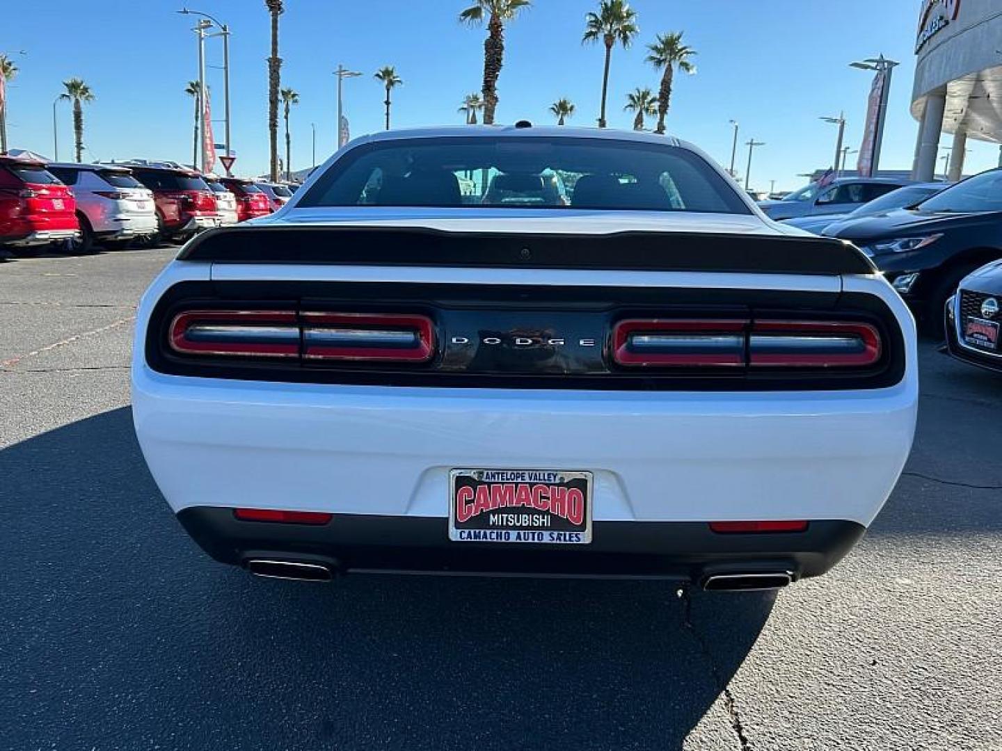 2023 WHITE Dodge Challenger (2C3CDZAG3PH) with an V6 3.6 Liter engine, Automatic 8-Spd transmission, located at 412 Auto Vista Drive, Palmdale, CA, 93551, (661) 945-0620, 34.592636, -118.136681 - Photo#5