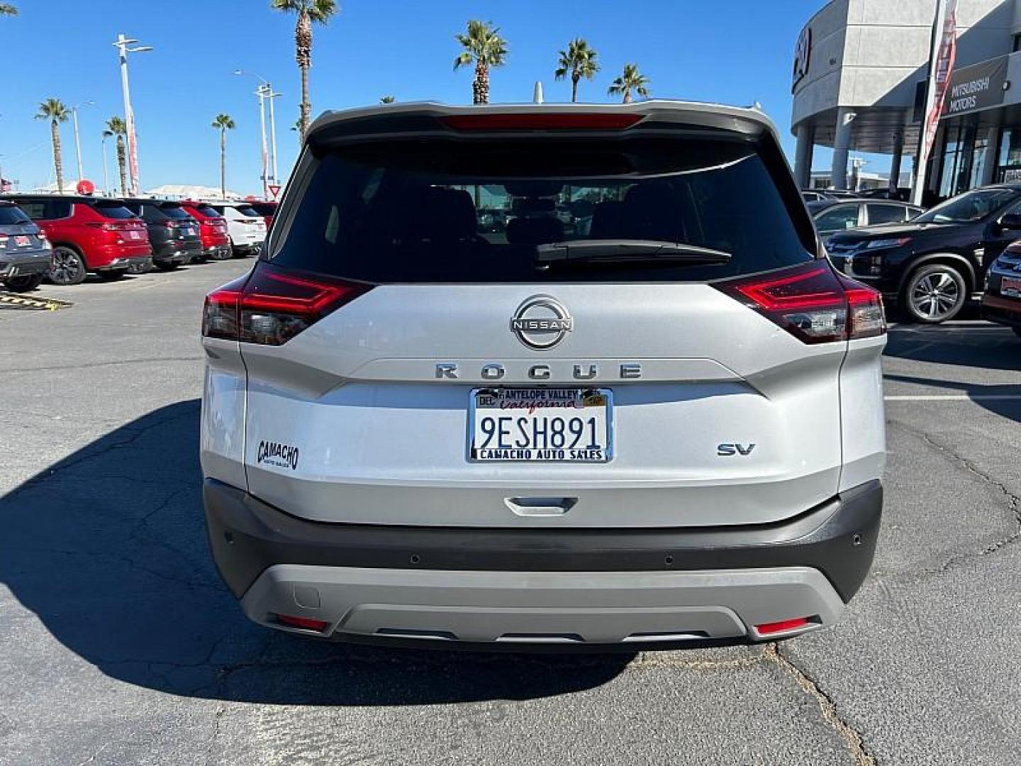 2023 SILVER Nissan Rogue (JN8BT3BA4PW) with an 3-Cyl Turbo 1.5 Liter engine, Automatic CVT w/Xtronic transmission, located at 412 Auto Vista Drive, Palmdale, CA, 93551, (661) 945-0620, 34.592636, -118.136681 - Photo#3