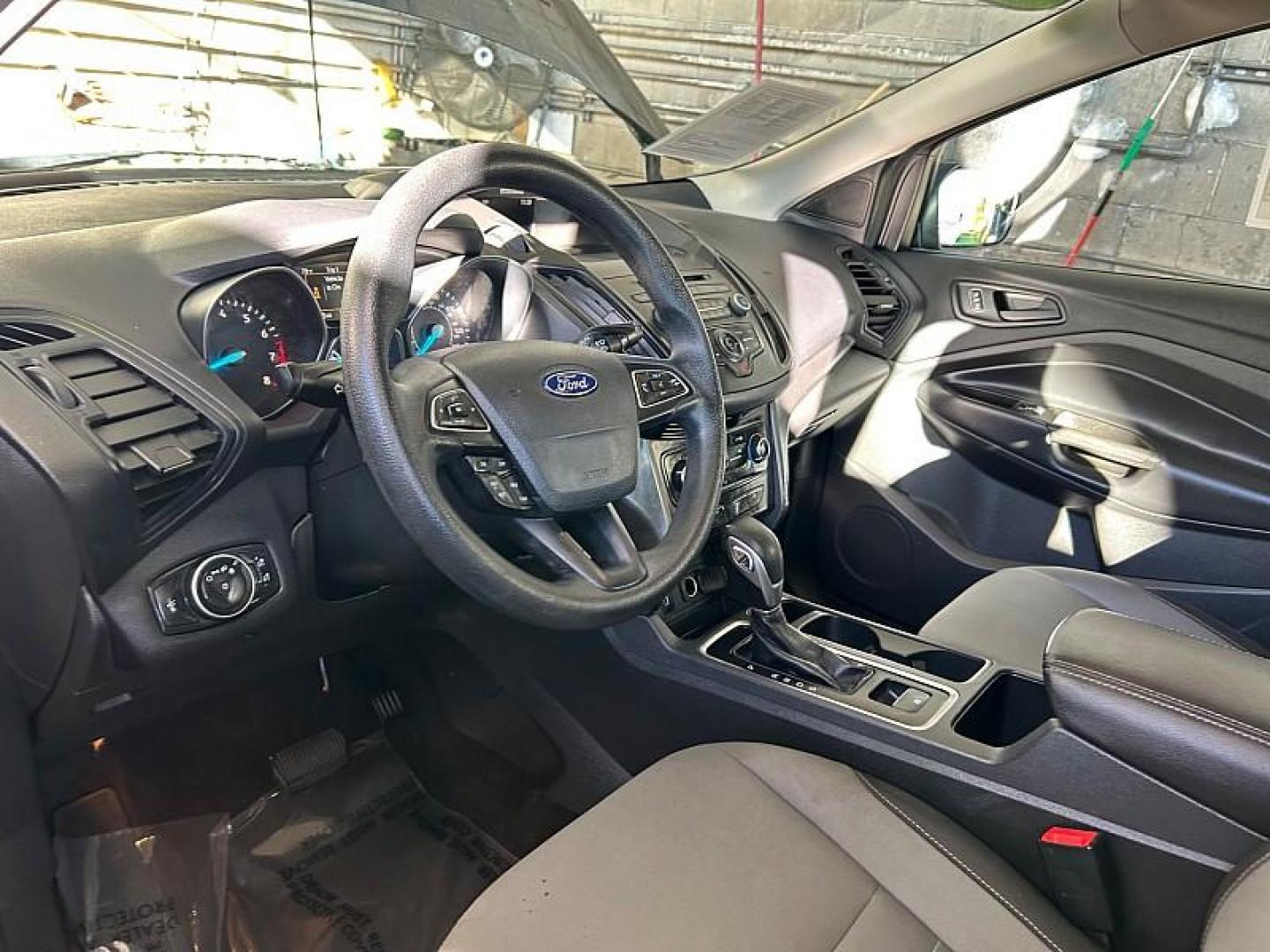 2018 BLACK Ford Escape (1FMCU0F77JU) with an 4-Cyl 2.5 Liter engine, Auto 6-Spd w/SelShft transmission, located at 412 Auto Vista Drive, Palmdale, CA, 93551, (661) 945-0620, 34.592636, -118.136681 - Photo#10