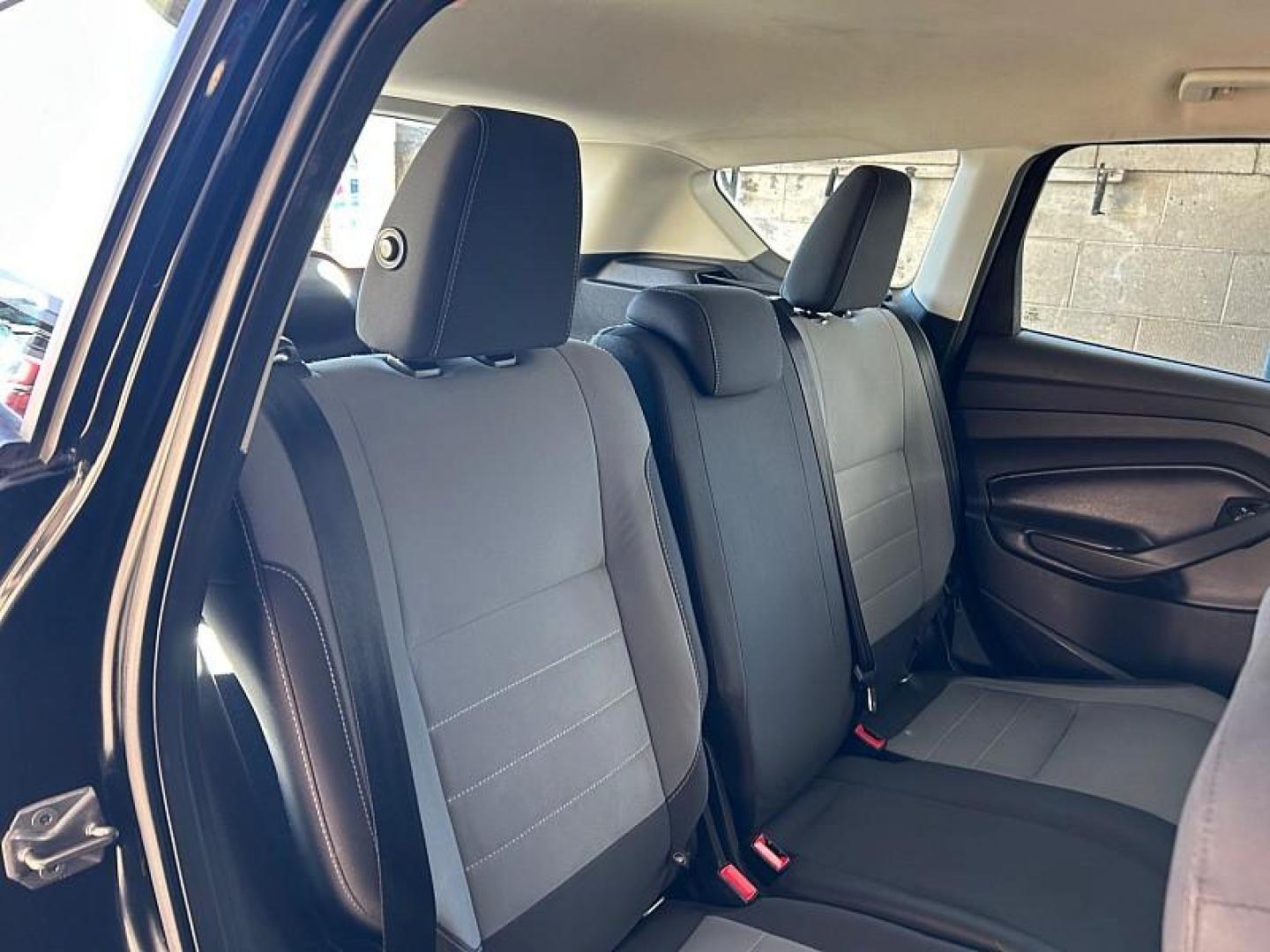 2018 BLACK Ford Escape (1FMCU0F77JU) with an 4-Cyl 2.5 Liter engine, Auto 6-Spd w/SelShft transmission, located at 412 Auto Vista Drive, Palmdale, CA, 93551, (661) 945-0620, 34.592636, -118.136681 - Photo#13