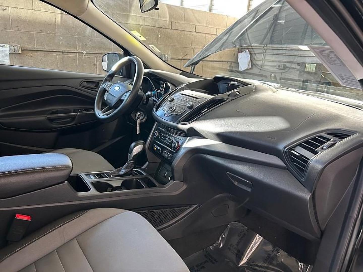 2018 BLACK Ford Escape (1FMCU0F77JU) with an 4-Cyl 2.5 Liter engine, Auto 6-Spd w/SelShft transmission, located at 412 Auto Vista Drive, Palmdale, CA, 93551, (661) 945-0620, 34.592636, -118.136681 - Photo#14