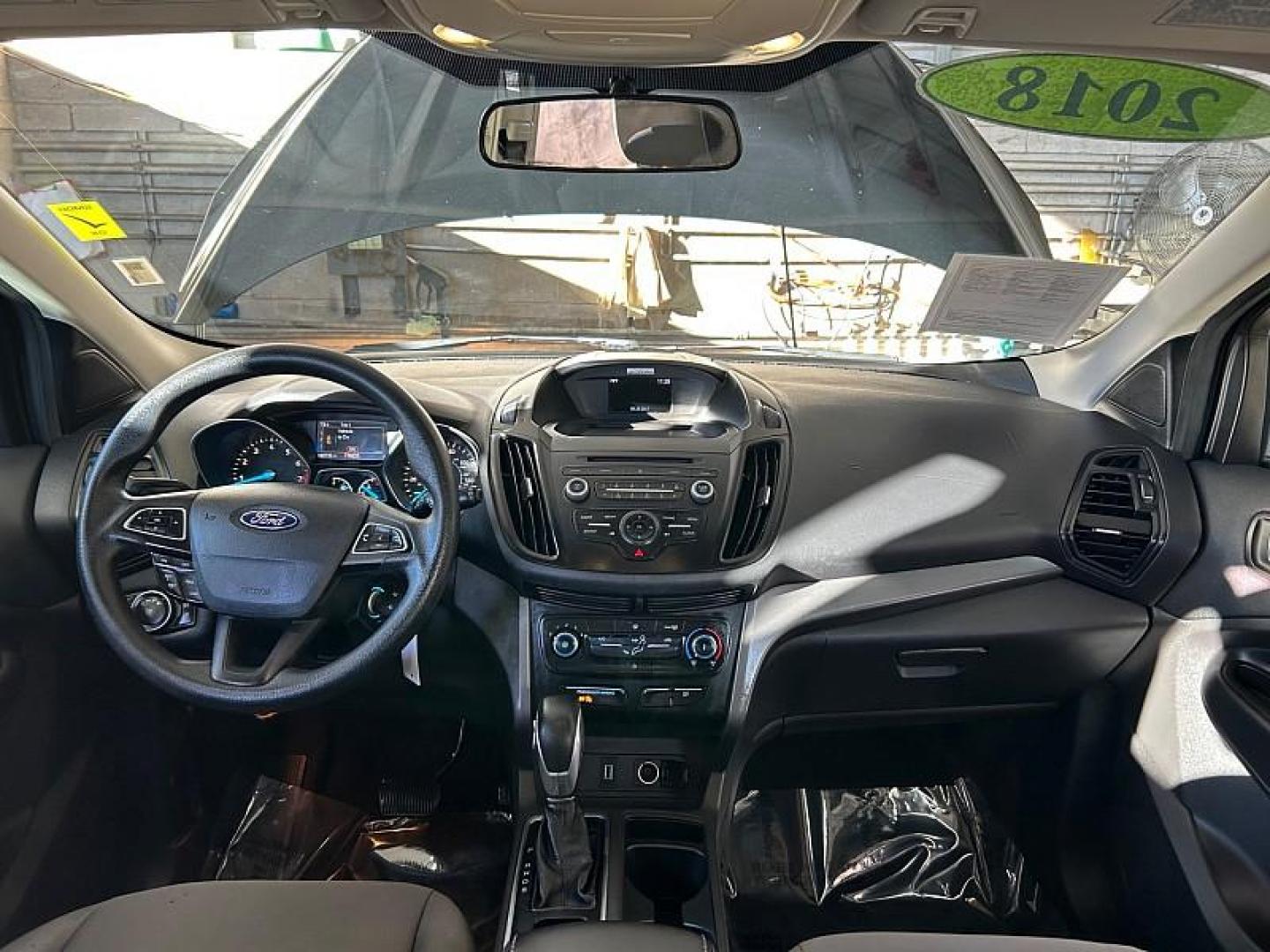 2018 BLACK Ford Escape (1FMCU0F77JU) with an 4-Cyl 2.5 Liter engine, Auto 6-Spd w/SelShft transmission, located at 412 Auto Vista Drive, Palmdale, CA, 93551, (661) 945-0620, 34.592636, -118.136681 - Photo#15