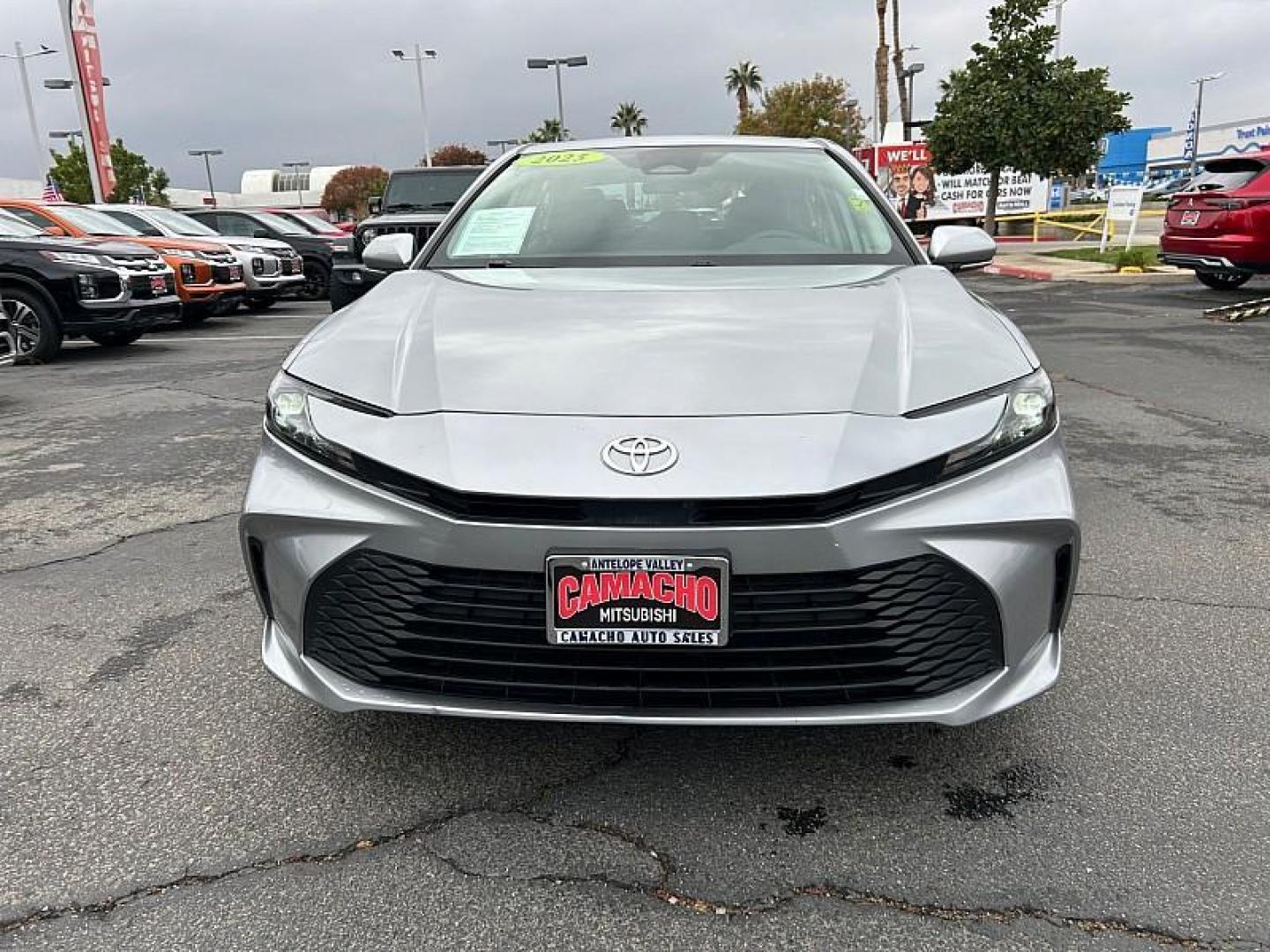 2025 SILVER Toyota Camry (4T1DAACK4SU) with an 4-Cyl Hybrid 2.5 Liter engine, Automatic CVT transmission, located at 412 Auto Vista Drive, Palmdale, CA, 93551, (661) 945-0620, 34.592636, -118.136681 - Photo#1