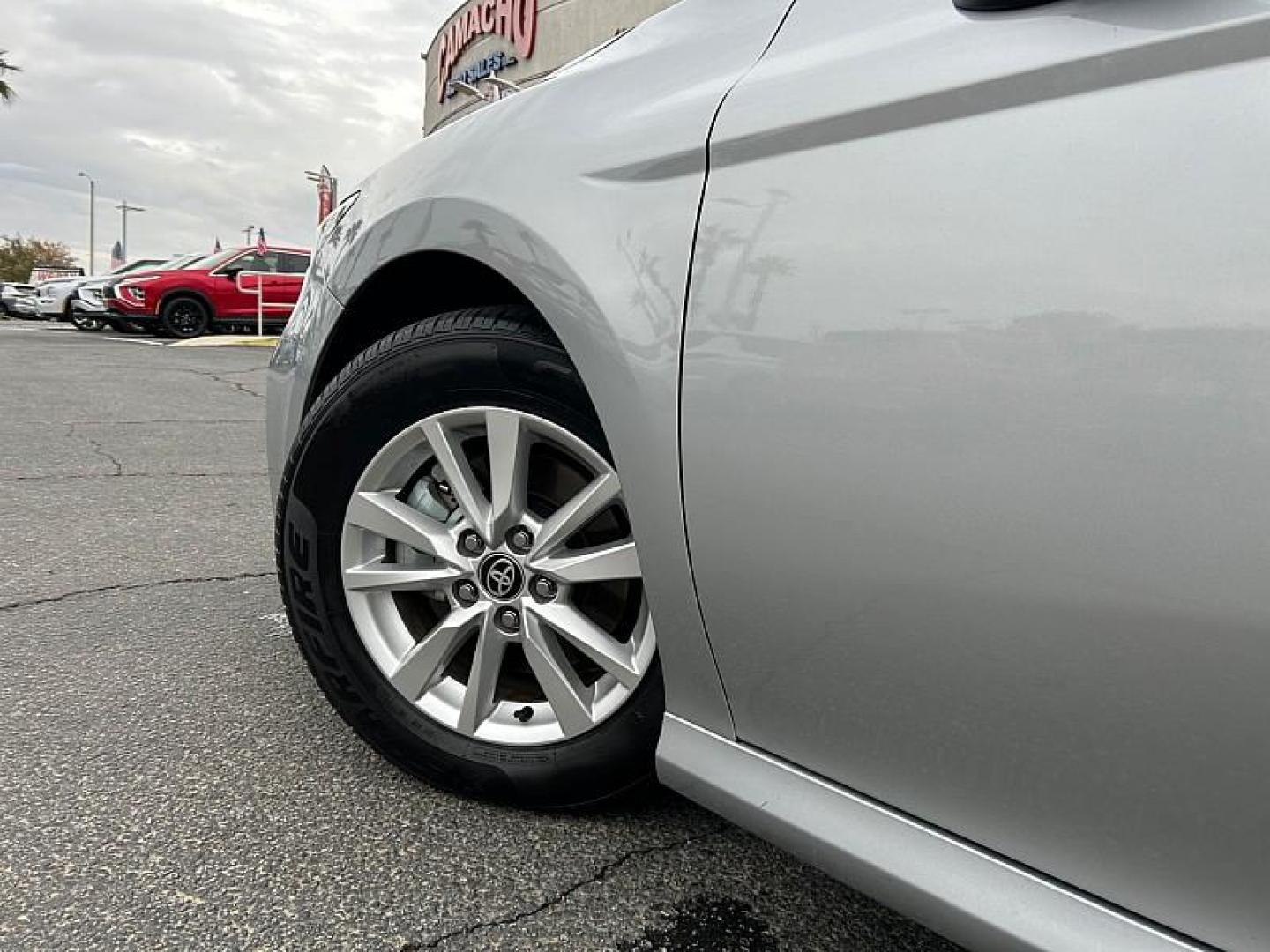 2025 SILVER Toyota Camry (4T1DAACK4SU) with an 4-Cyl Hybrid 2.5 Liter engine, Automatic CVT transmission, located at 412 Auto Vista Drive, Palmdale, CA, 93551, (661) 945-0620, 34.592636, -118.136681 - Photo#10