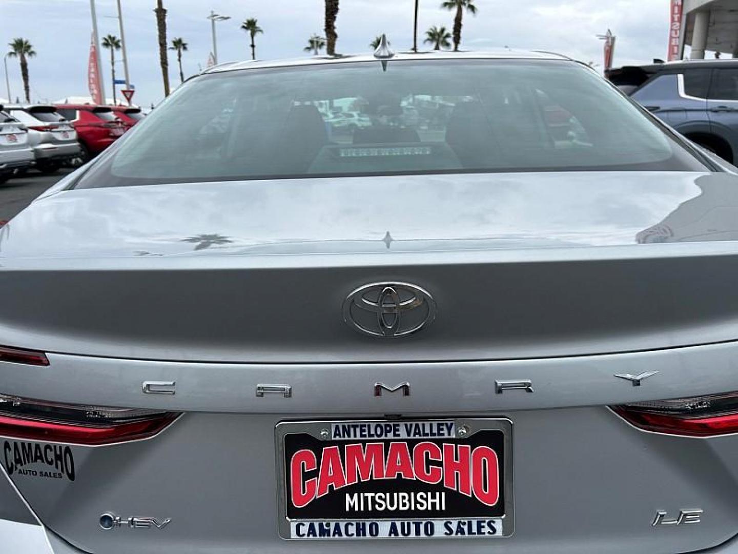 2025 SILVER Toyota Camry (4T1DAACK4SU) with an 4-Cyl Hybrid 2.5 Liter engine, Automatic CVT transmission, located at 412 Auto Vista Drive, Palmdale, CA, 93551, (661) 945-0620, 34.592636, -118.136681 - Photo#16
