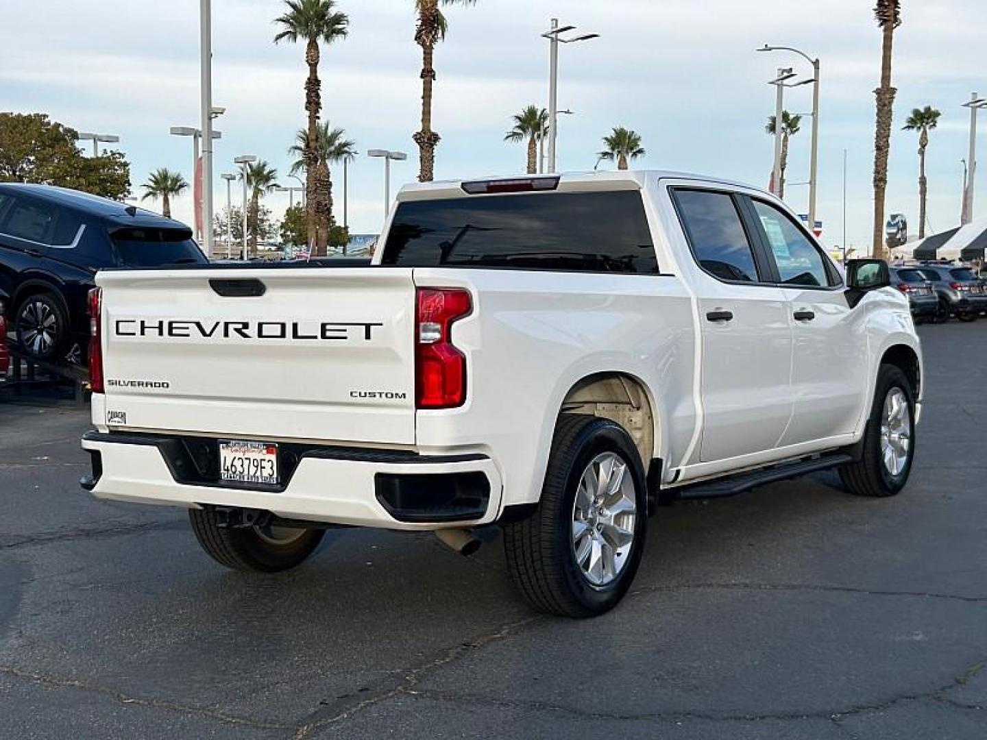2021 WHITE Chevrolet Silverado 1500 2WD (3GCPWBEK9MG) with an 2.7 Liter engine, Automatic transmission, located at 412 Auto Vista Drive, Palmdale, CA, 93551, (661) 945-0620, 34.592636, -118.136681 - Photo#6
